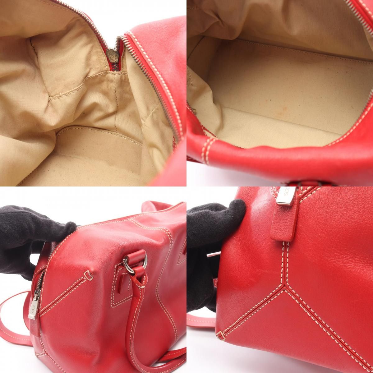 Tod's Tod's TOD'S Leather Tote Bag Leather Tote Bag DUTY FREE for USA Size ONE SIZE - 9 Thumbnail