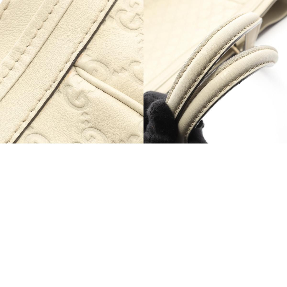 Gucci Gucci Gucci Mayfair Leather Tote Bag Leather Tote Bag 257062 DUTY FREE for USA Size ONE SIZE - 10 Thumbnail