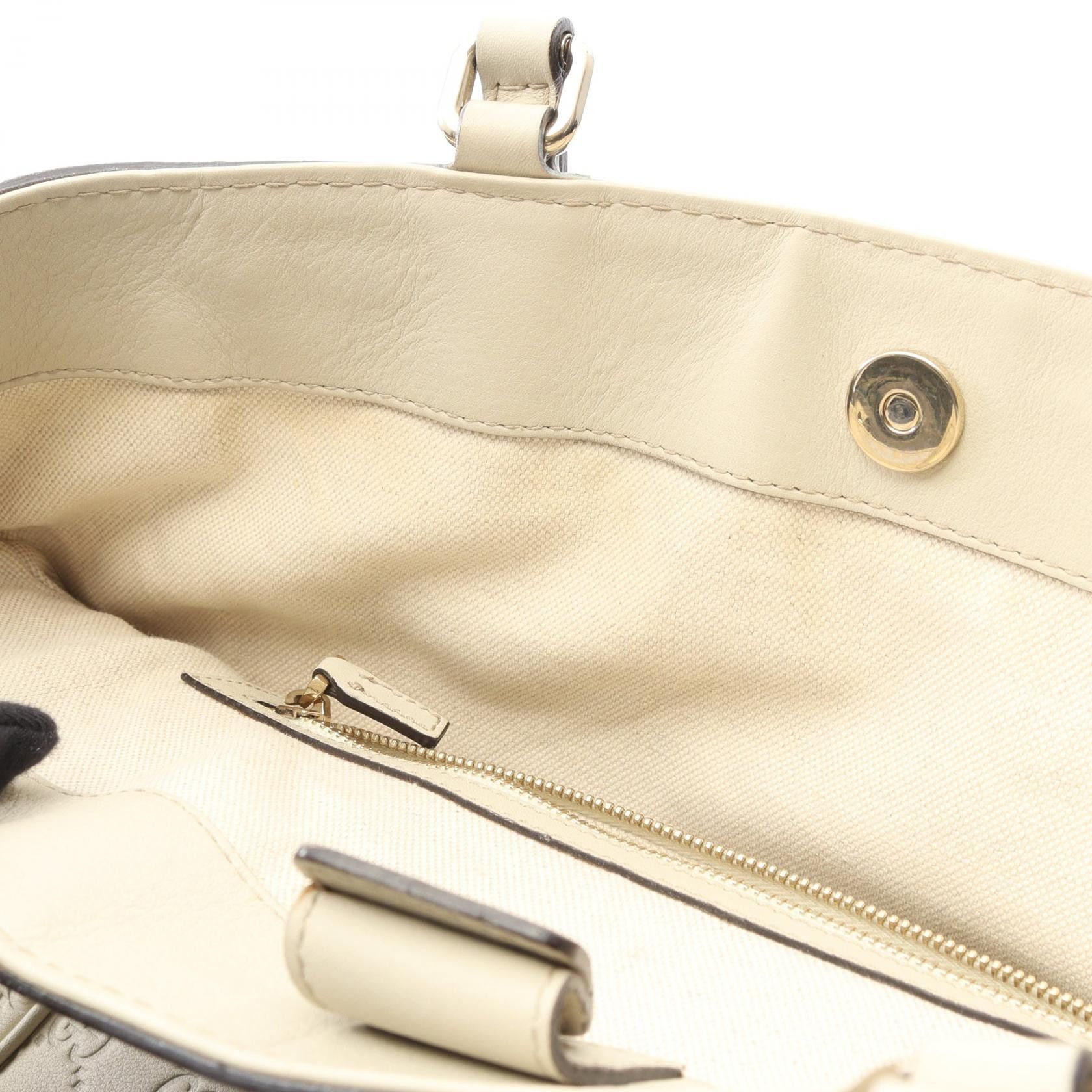 Gucci Gucci Gucci Mayfair Leather Tote Bag Leather Tote Bag 257062 DUTY FREE for USA Size ONE SIZE - 5 Thumbnail