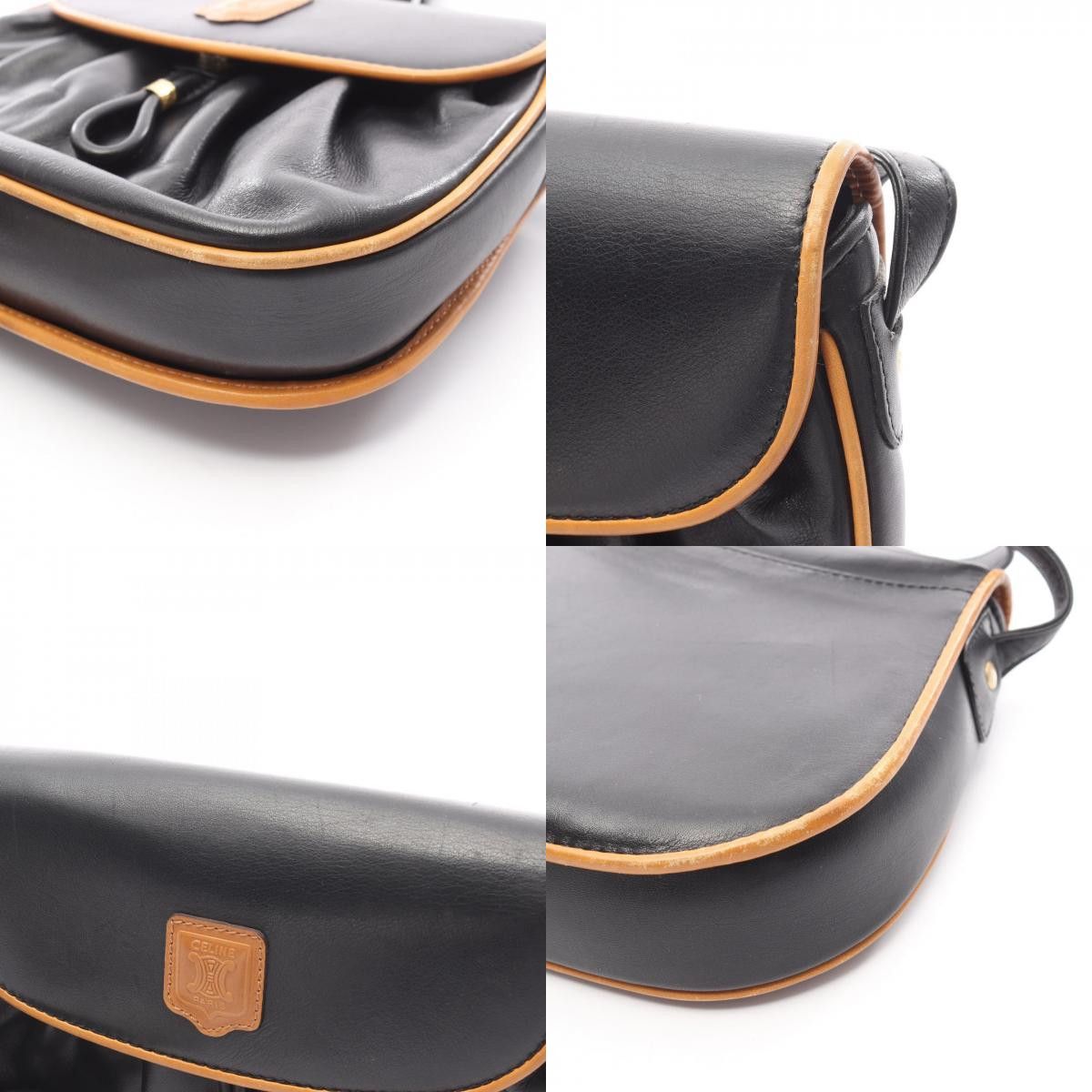 Celine Celine CELINE Leather Shoulder Bag Leather Shoulder Bag DUTY FREE for USA Size ONE SIZE - 9 Thumbnail