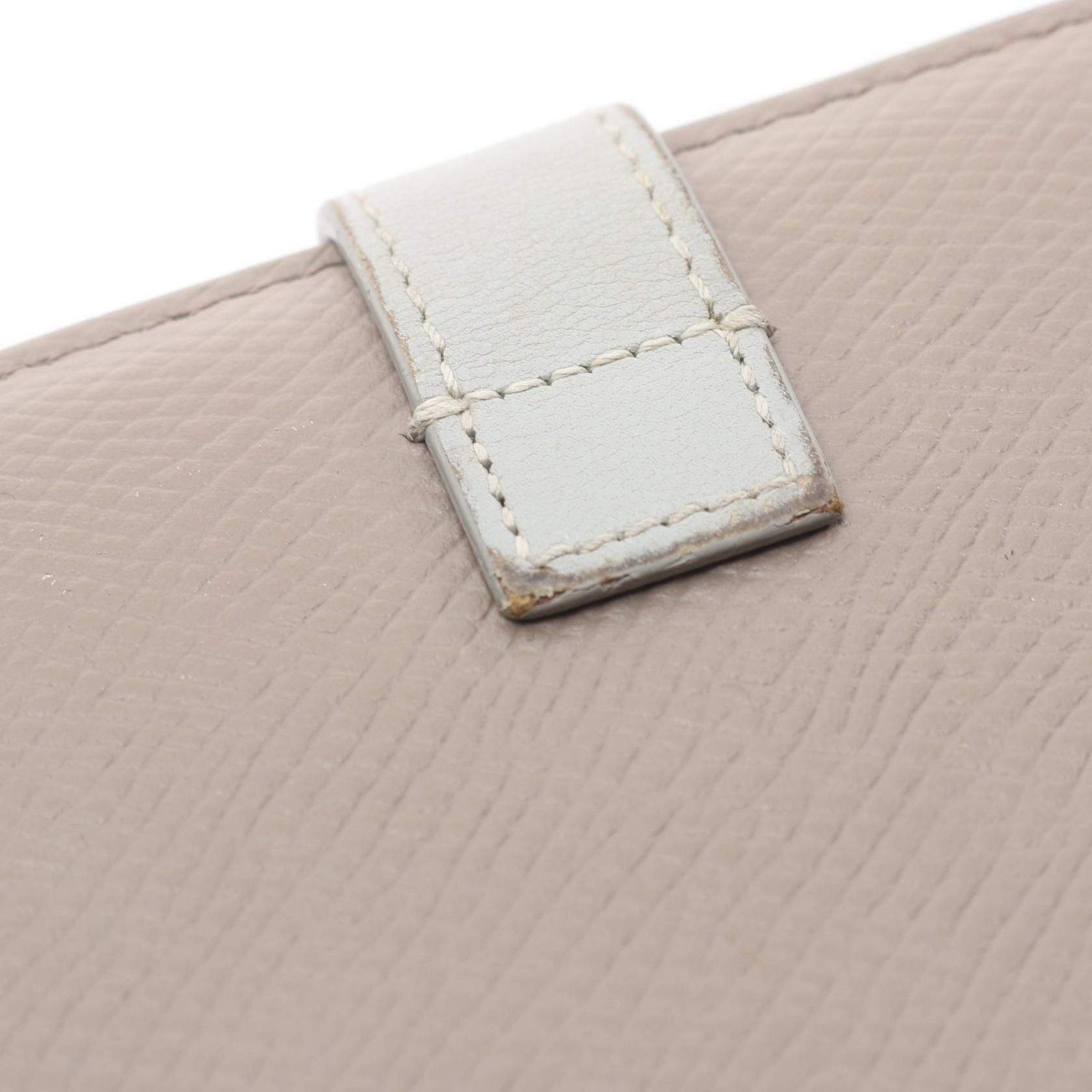 Celine Celine CELINE Medium Strap Wallet Leather Bifold Wallet Leather Short Wallet 10B643BFP DUTY FREE for USA Size ONE SIZE - 8 Thumbnail