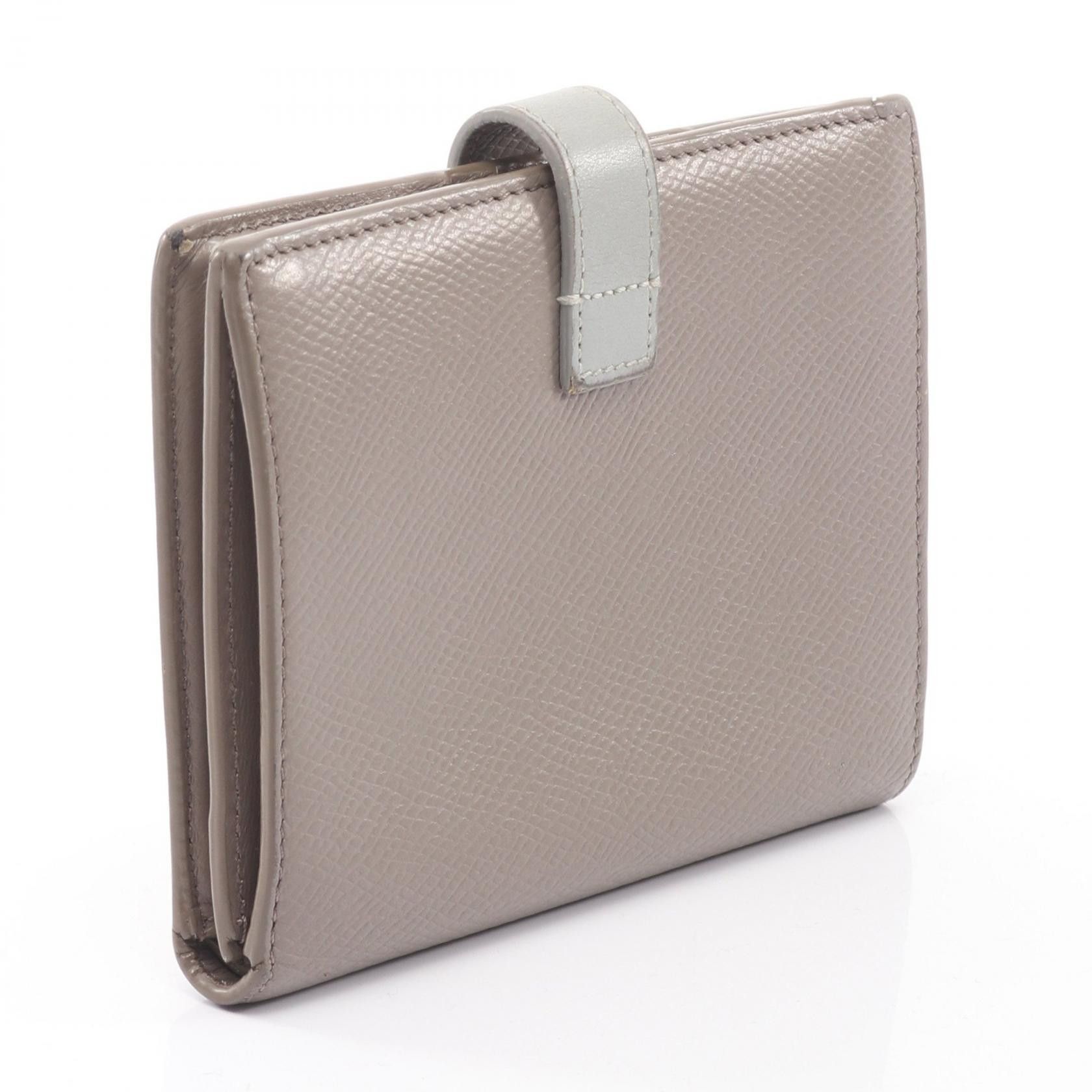 Celine Celine CELINE Medium Strap Wallet Leather Bifold Wallet Leather Short Wallet 10B643BFP DUTY FREE for USA Size ONE SIZE - 2 Thumbnail