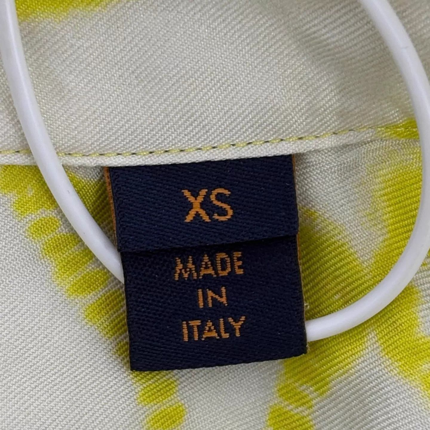 Louis Vuitton Yellow Patterned Short-Sleeve Shirt XS Size US XS / EU 42 / 0 - 6 Thumbnail