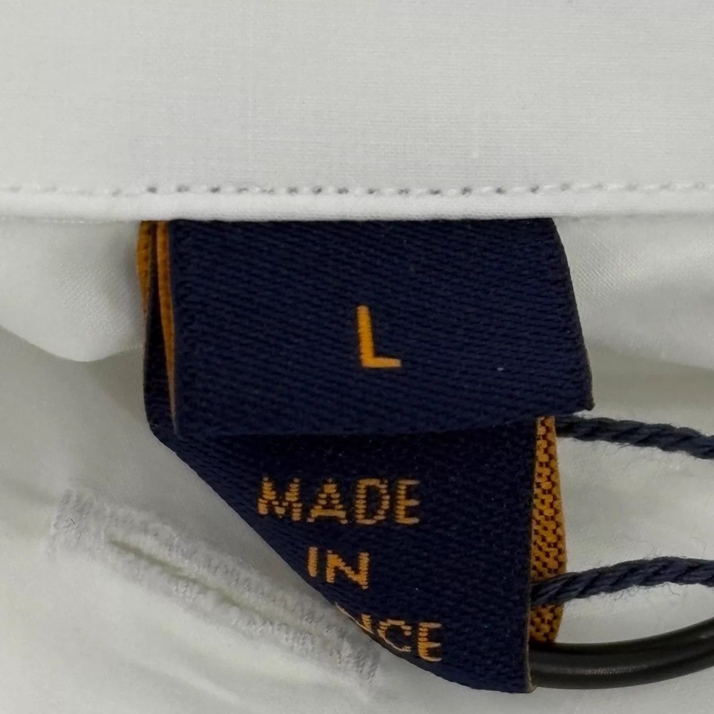 Louis Vuitton White Short-Sleeve Button-Up Shirt with Logo Size US L / EU 52-54 / 3 - 6 Thumbnail