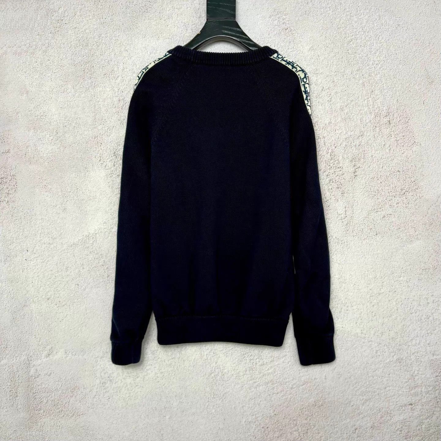 Dior Blue Crew Neck Long Sleeve Sweater Size US M / EU 48-50 / 2 - 2 Thumbnail