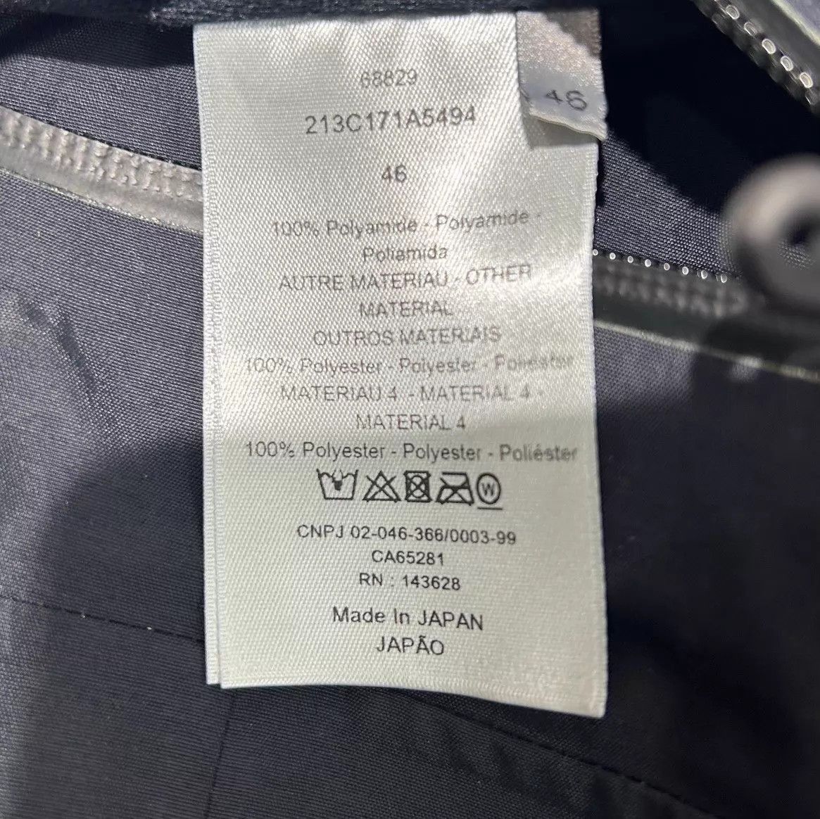Dior Black Casual Pants with Side Logo - Size 30 Size US 30 / EU 46 - 3 Thumbnail