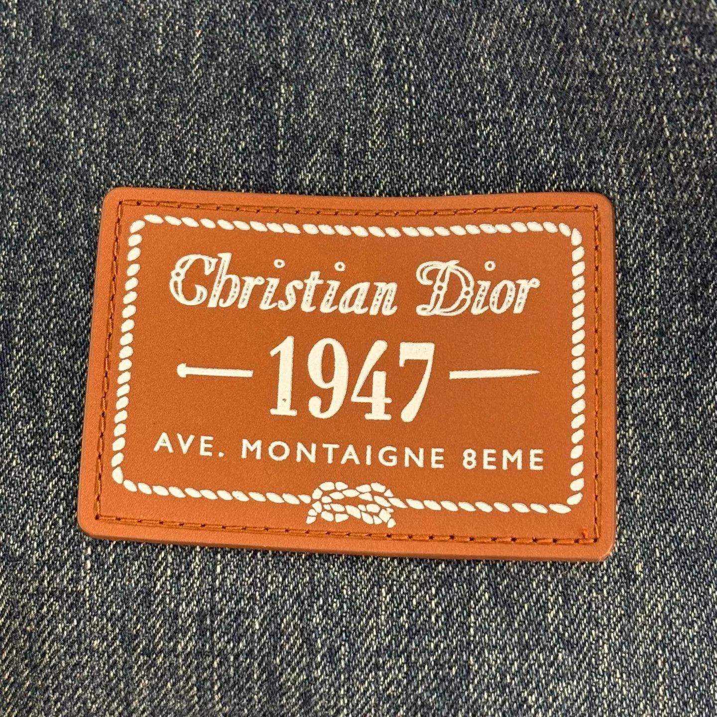 Dior Blue Denim Long Sleeve Button-Up Shirt Size US M / EU 48-50 / 2 - 7 Thumbnail