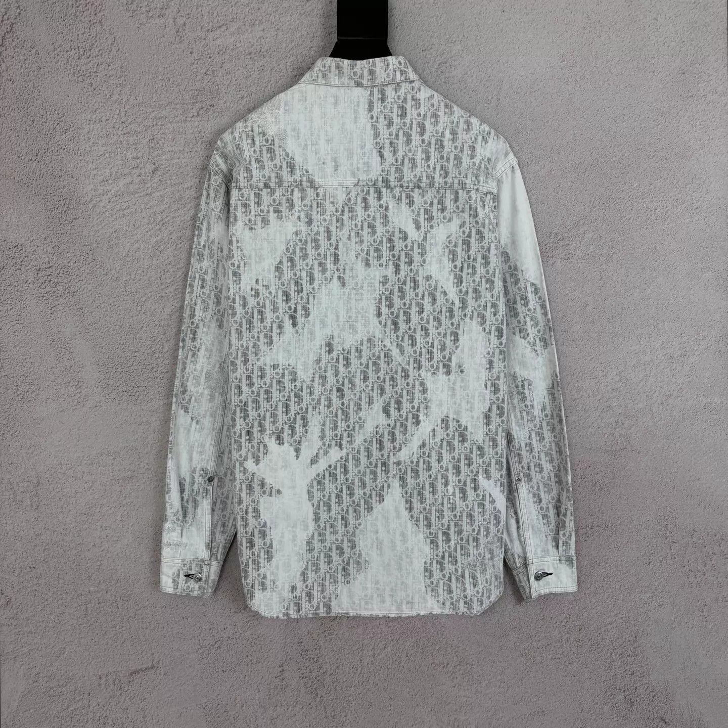 Dior Multi-Pattern Long-Sleeve Button-Up Shirt Size US S / EU 44-46 / 1 - 2 Thumbnail