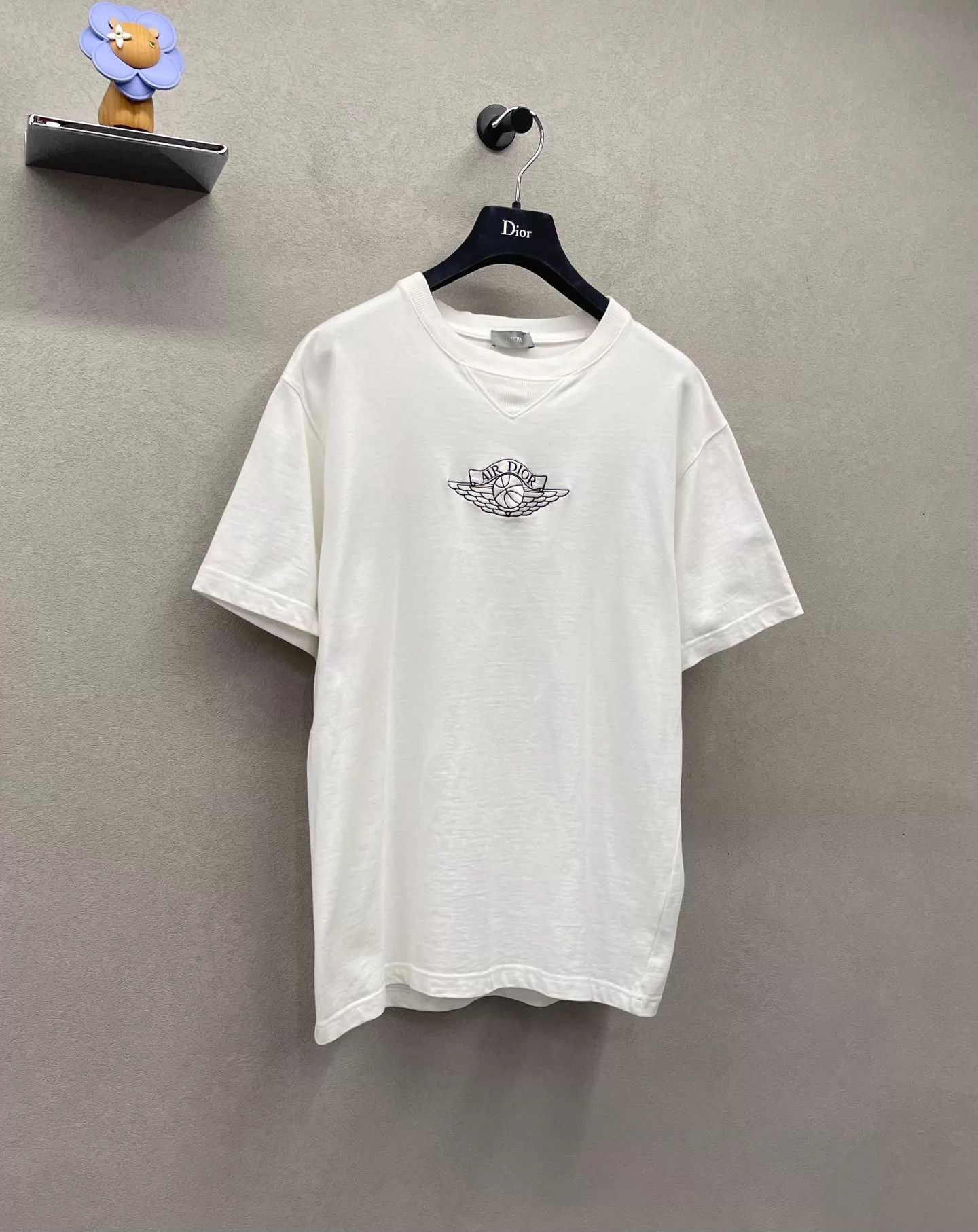 Dior White Short Sleeve Graphic T-Shirt Size US S / EU 44-46 / 1 - 3 Thumbnail