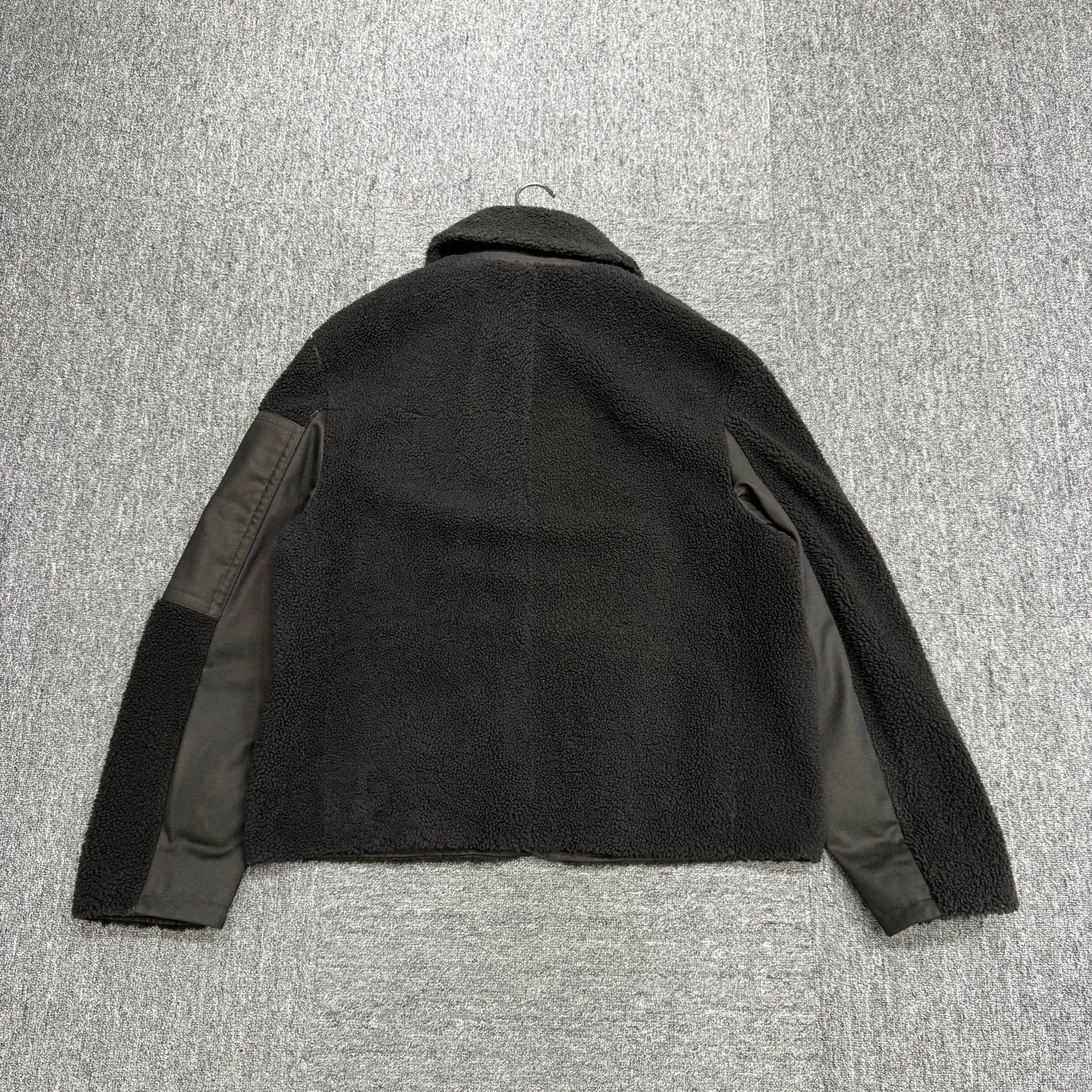Hermes Black Collared Zip-Up Jacket with Contrast Panels Size US M / EU 48-50 / 2 - 5 Thumbnail