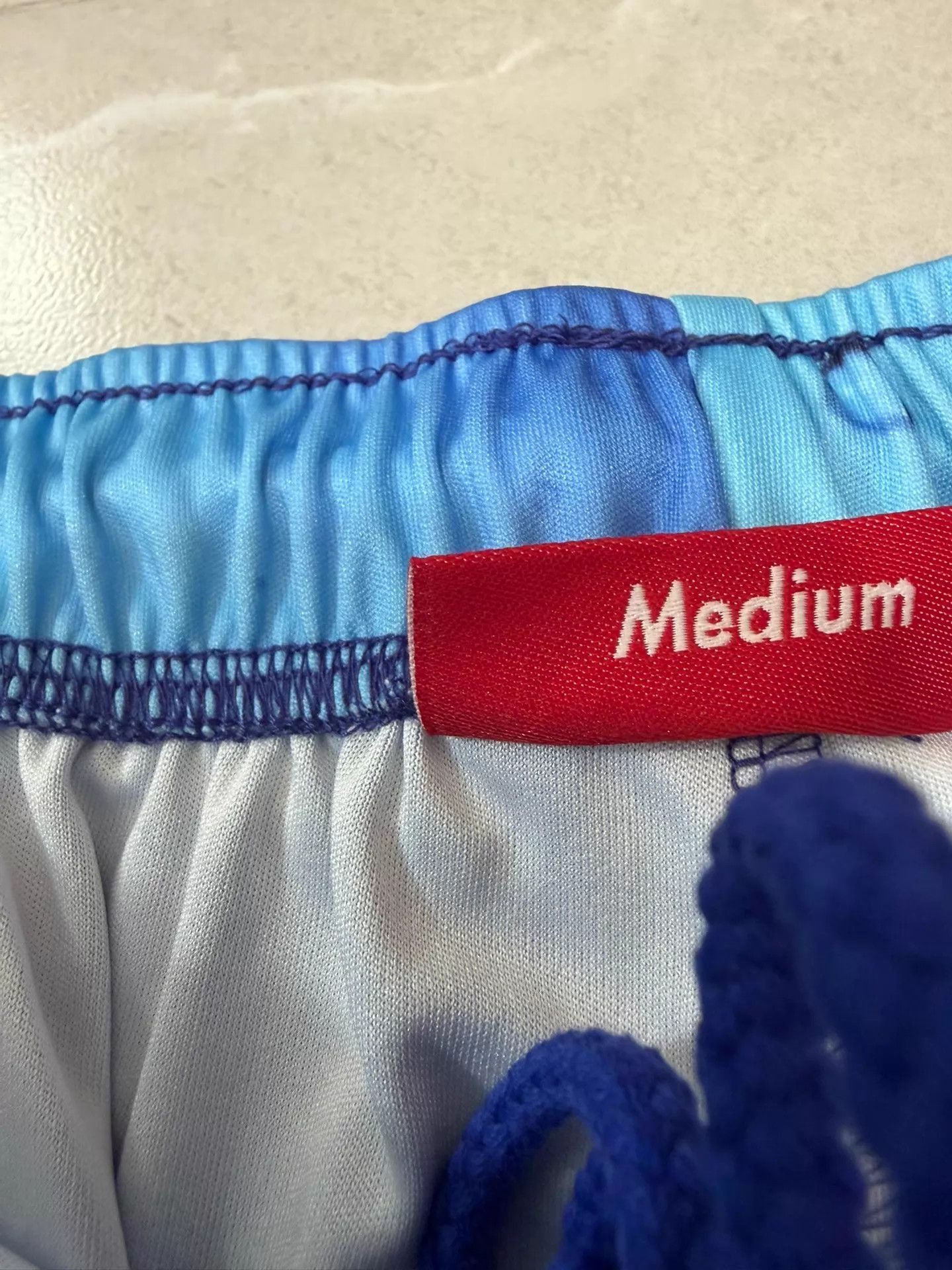 Supreme Blue Floral Graphic Athletic Shorts Size US 32 / EU 48 - 3 Thumbnail