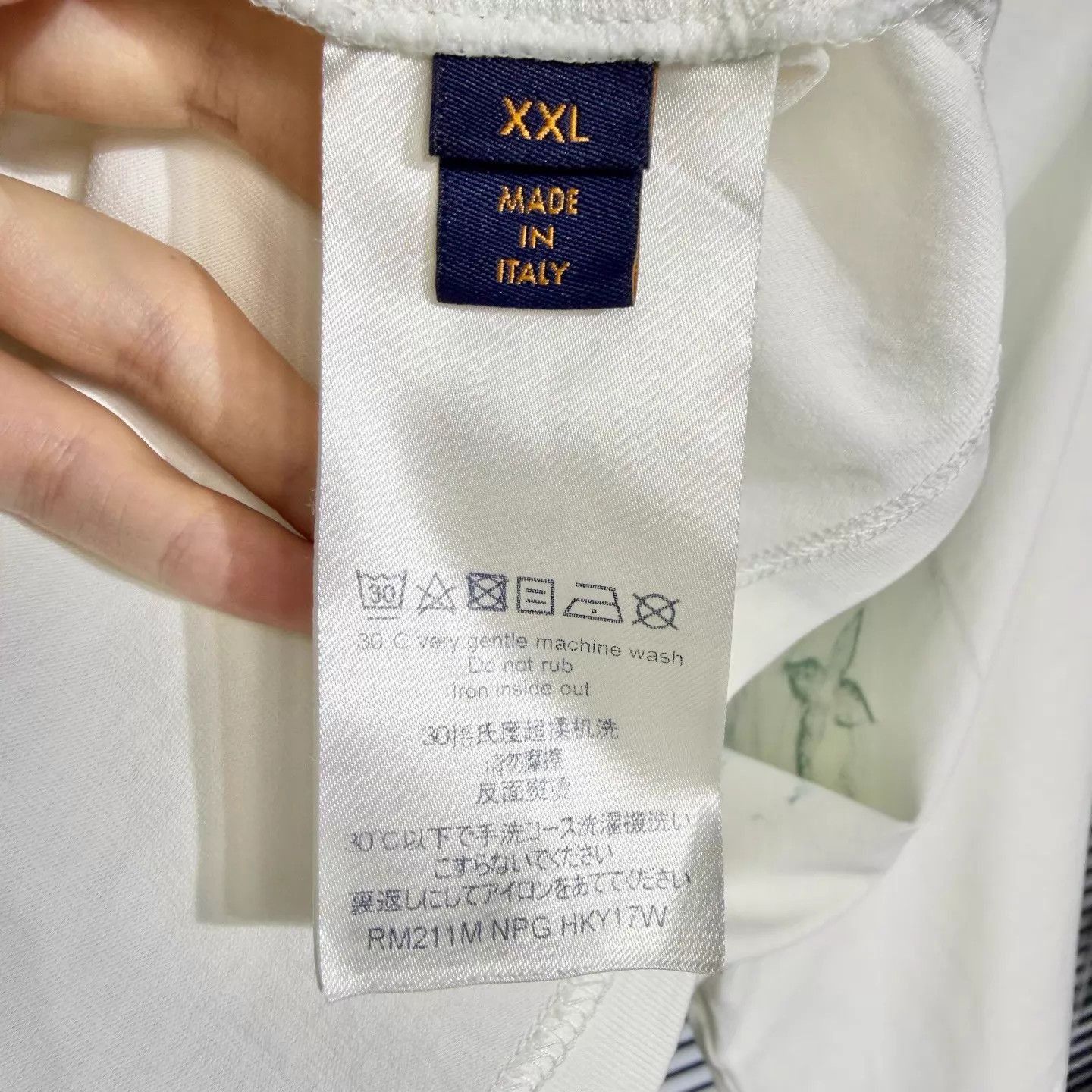Louis Vuitton White Short Sleeve Graphic Print T-Shirt Size US XXL / EU 58 / 5 - 4 Thumbnail