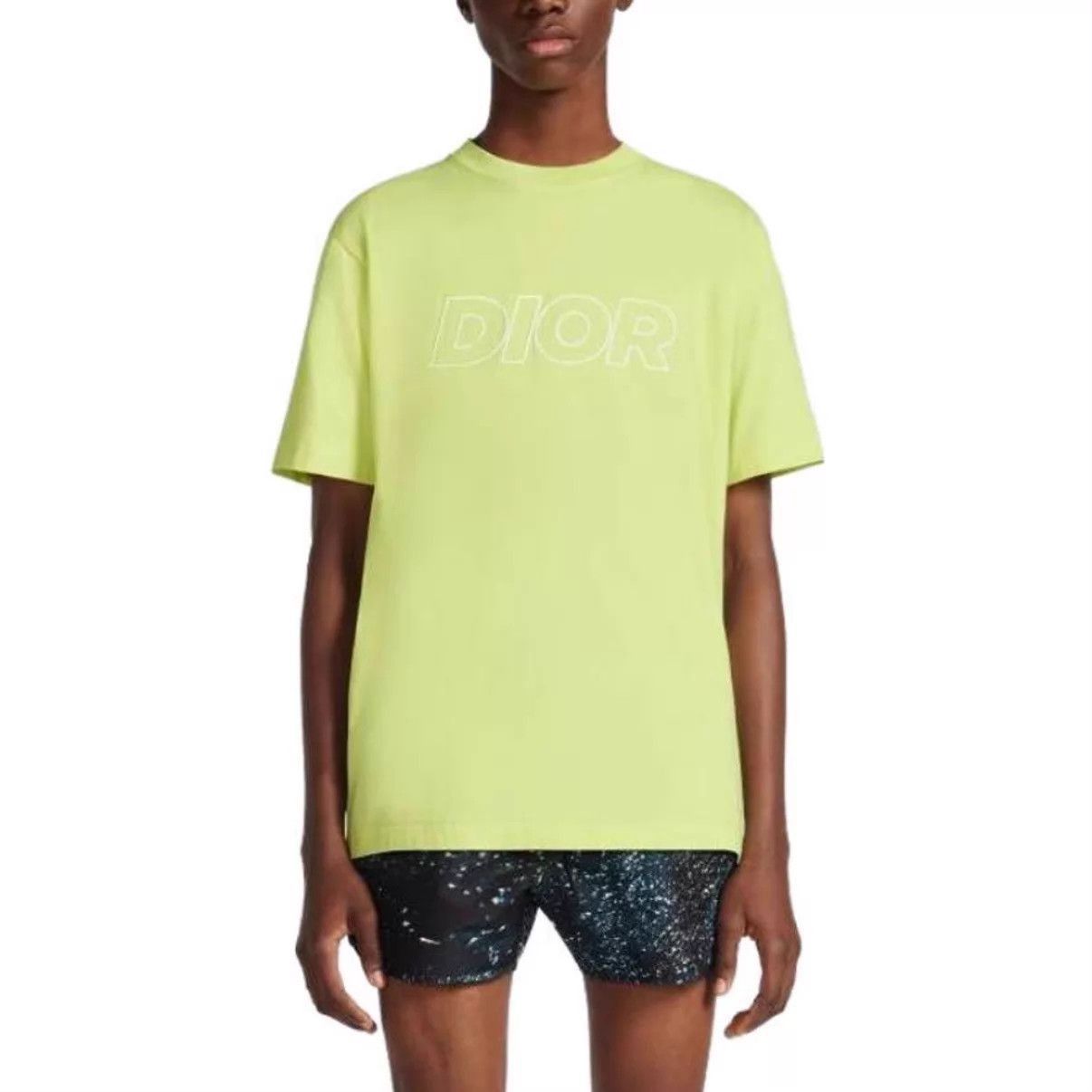 Dior Yellow Short-Sleeve T-Shirt - XL Size US XL / EU 56 / 4 - 6 Thumbnail