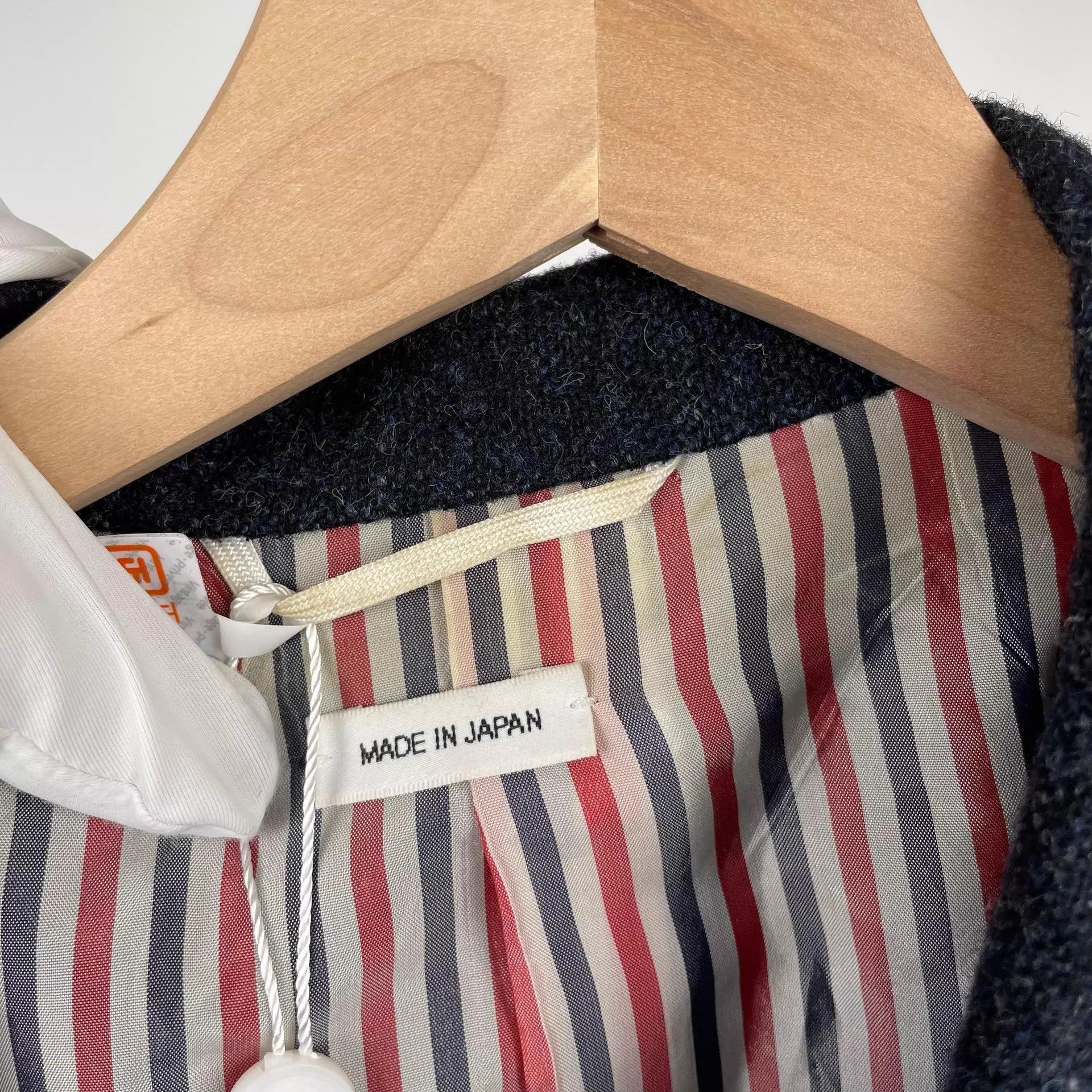 Thom Browne Multi-Color Stripe Sleeve Wool Blend Blazer Size US L / EU 52-54 / 3 - 4 Thumbnail