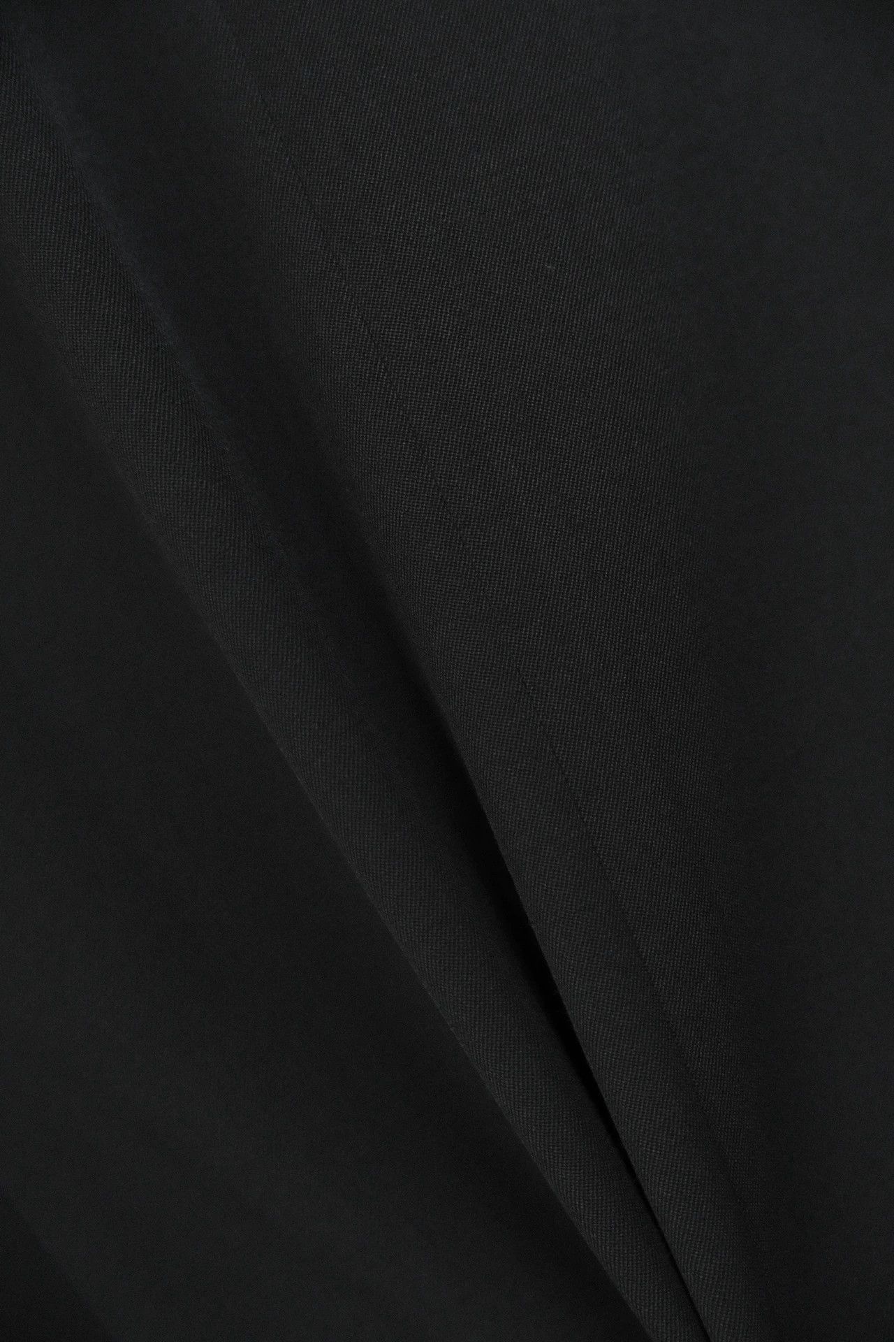 Yohji Yamamoto Black High-Collar Button-Front Jacket Size L Size US L / EU 52-54 / 3 - 8 Thumbnail