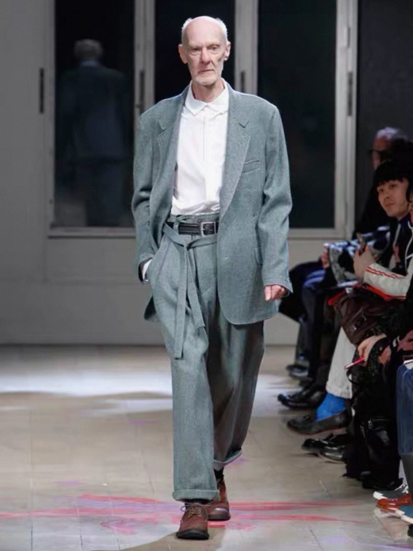 Yohji Yamamoto Black High-Collar Button-Front Jacket Size L Size US L / EU 52-54 / 3 - 2 Thumbnail