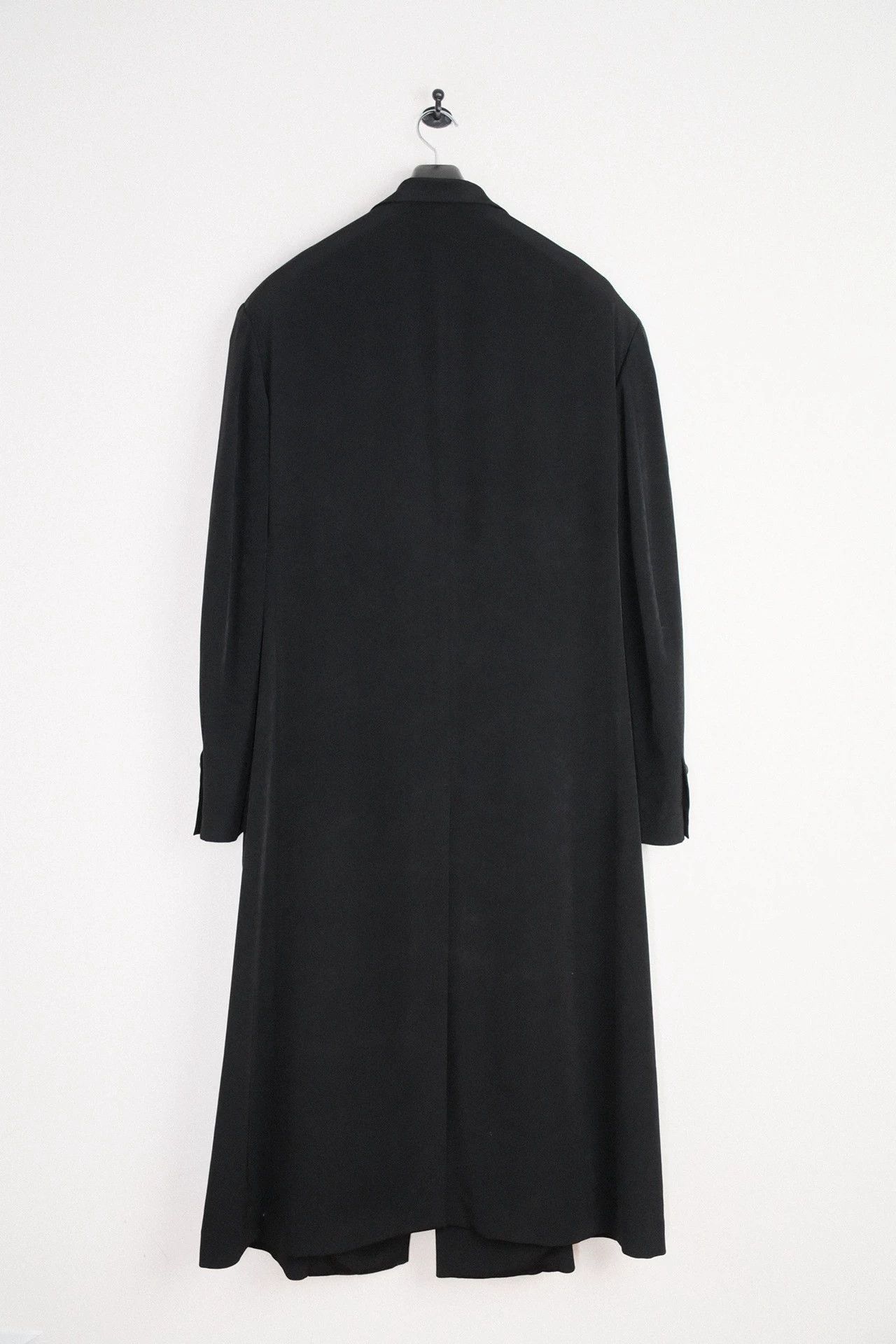 Yohji Yamamoto Black Long Heavy Coat Size M Size US M / EU 48-50 / 2 - 7 Thumbnail