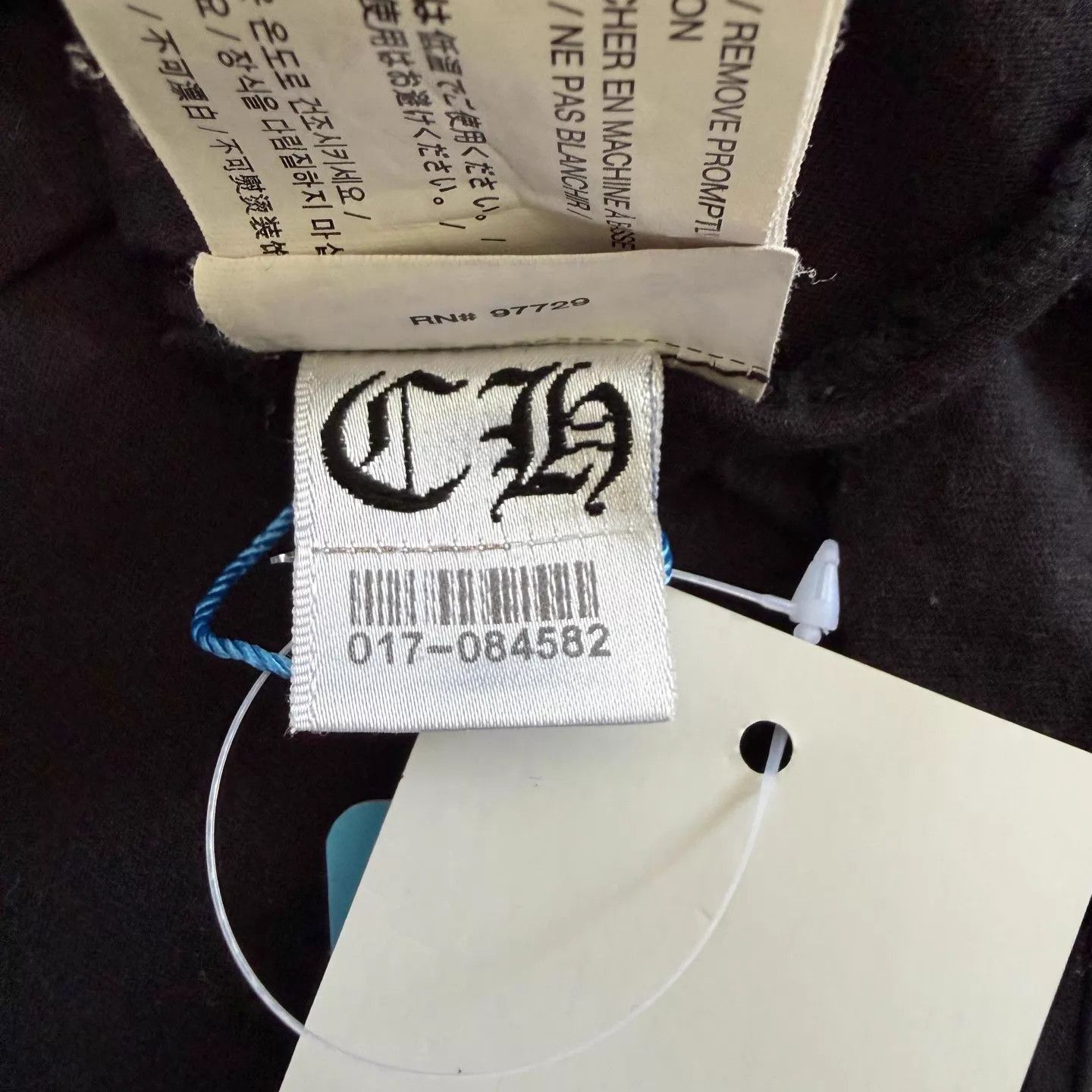 Chrome Hearts Black Short Sleeve T-Shirt with Pocket Graphic Size US M / EU 48-50 / 2 - 5 Thumbnail