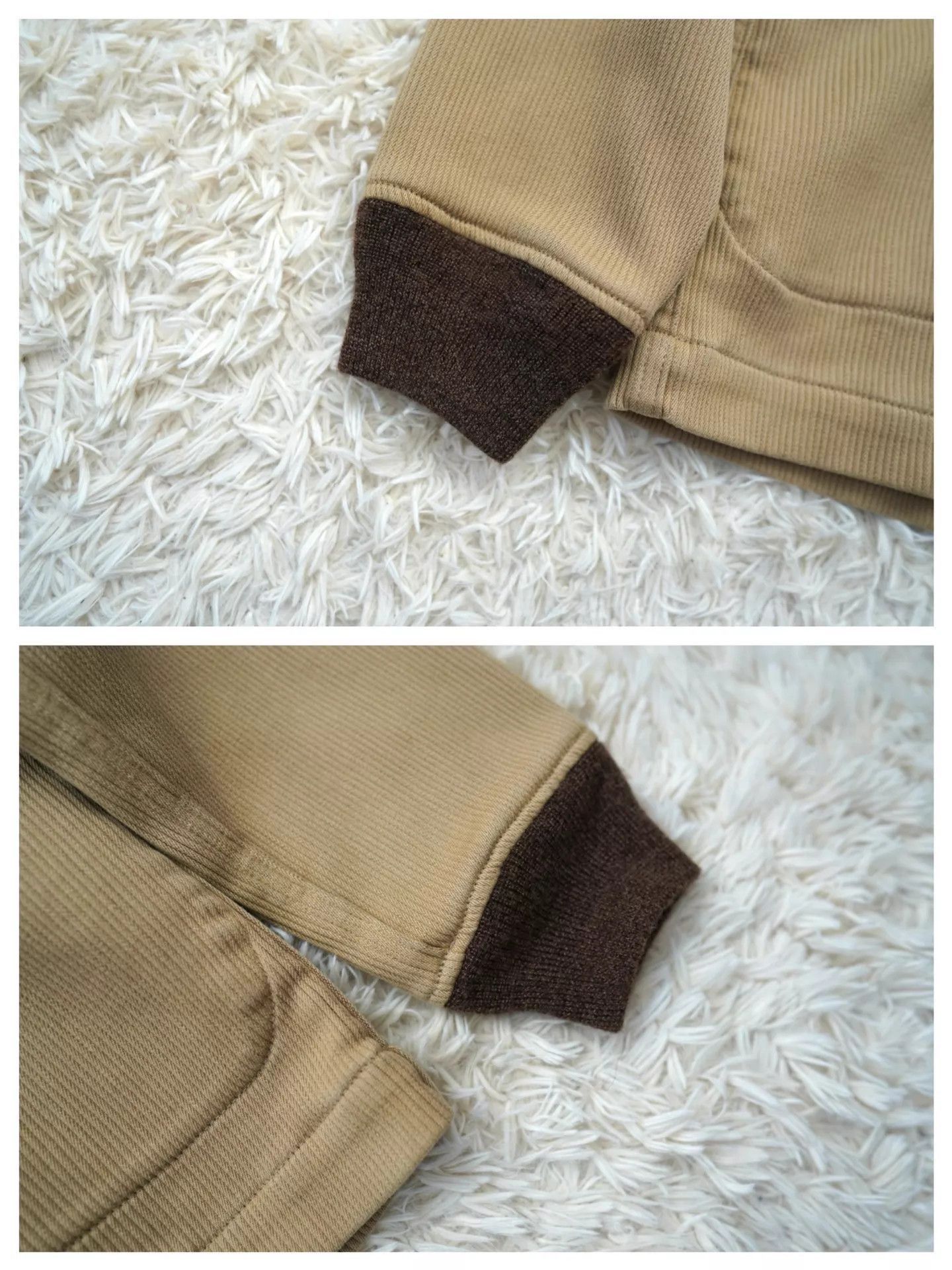 Visvim Beige Hooded Zip-Up Jacket with USUM 01 Print Size US S / EU 44-46 / 1 - 5 Thumbnail