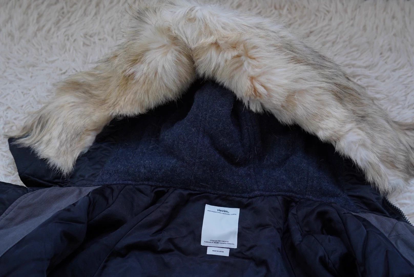 Visvim Multi Color Parka Coat with Fur Hood Size M Size US M / EU 48-50 / 2 - 5 Thumbnail