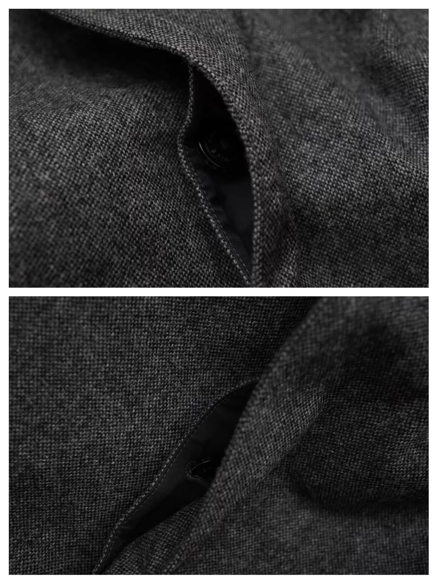 Nanamica Black Long Wool Blend Coat - Size M Size US M / EU 48-50 / 2 - 5 Thumbnail
