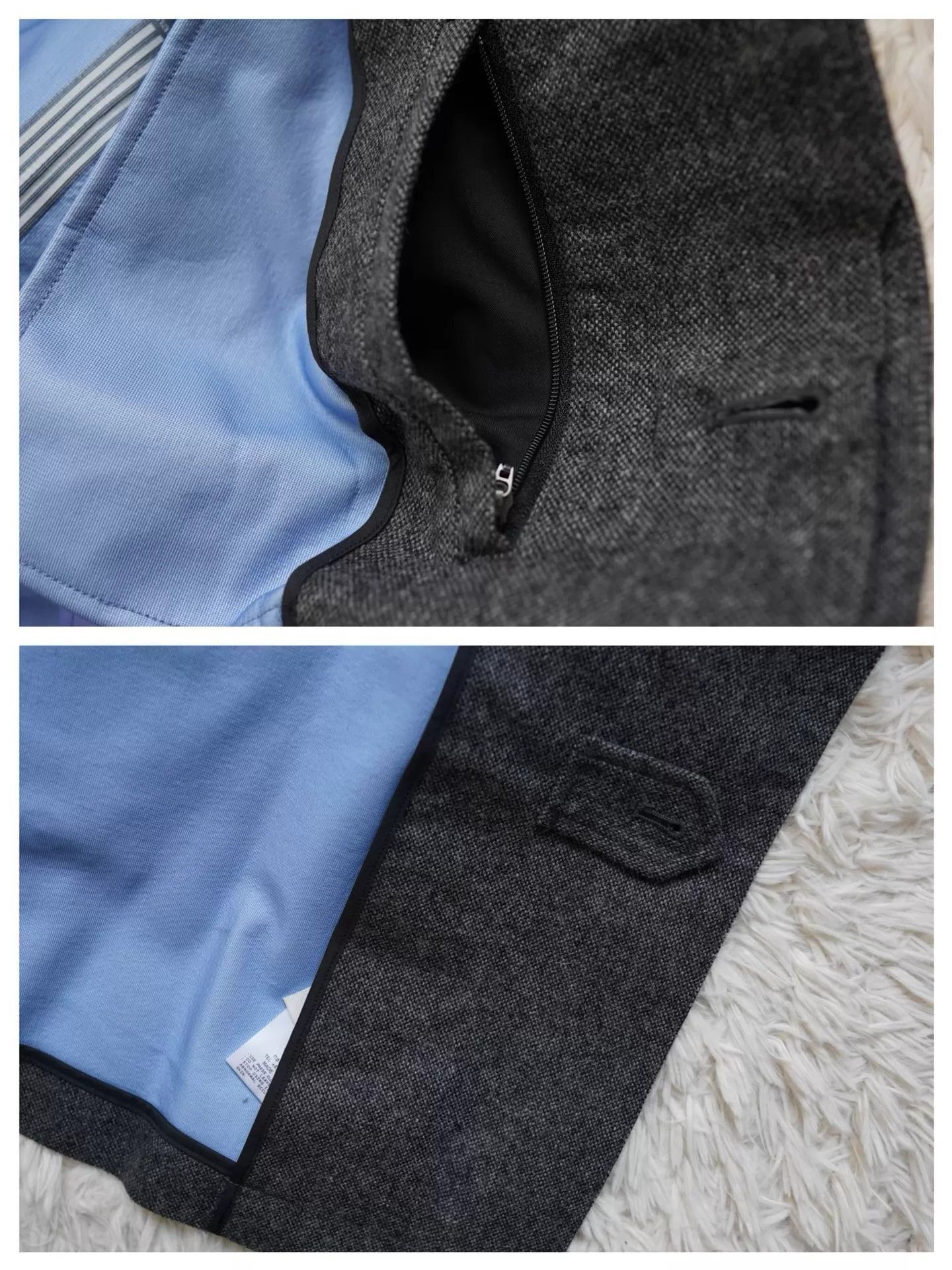 Nanamica Black Long Wool Blend Coat - Size M Size US M / EU 48-50 / 2 - 7 Thumbnail