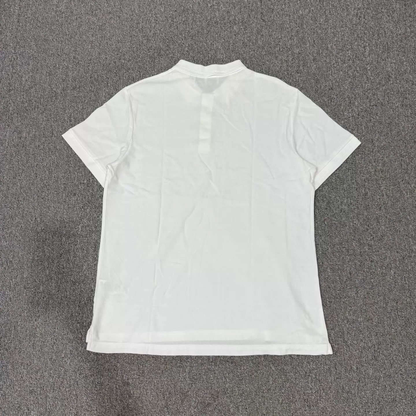 Burberry White Short-Sleeve Polo Shirt Size US XL / EU 56 / 4 - 2 Thumbnail