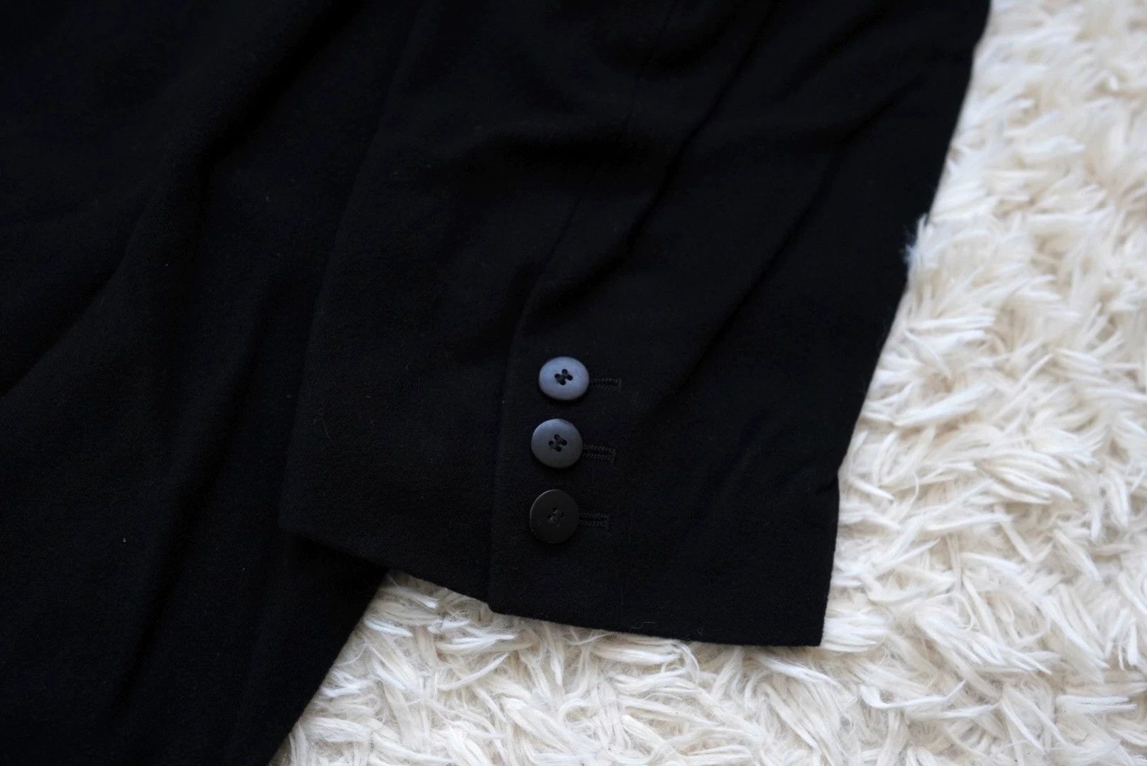 Visvim Black Long Coat with Button Closure Size L Size US L / EU 52-54 / 3 - 6 Thumbnail