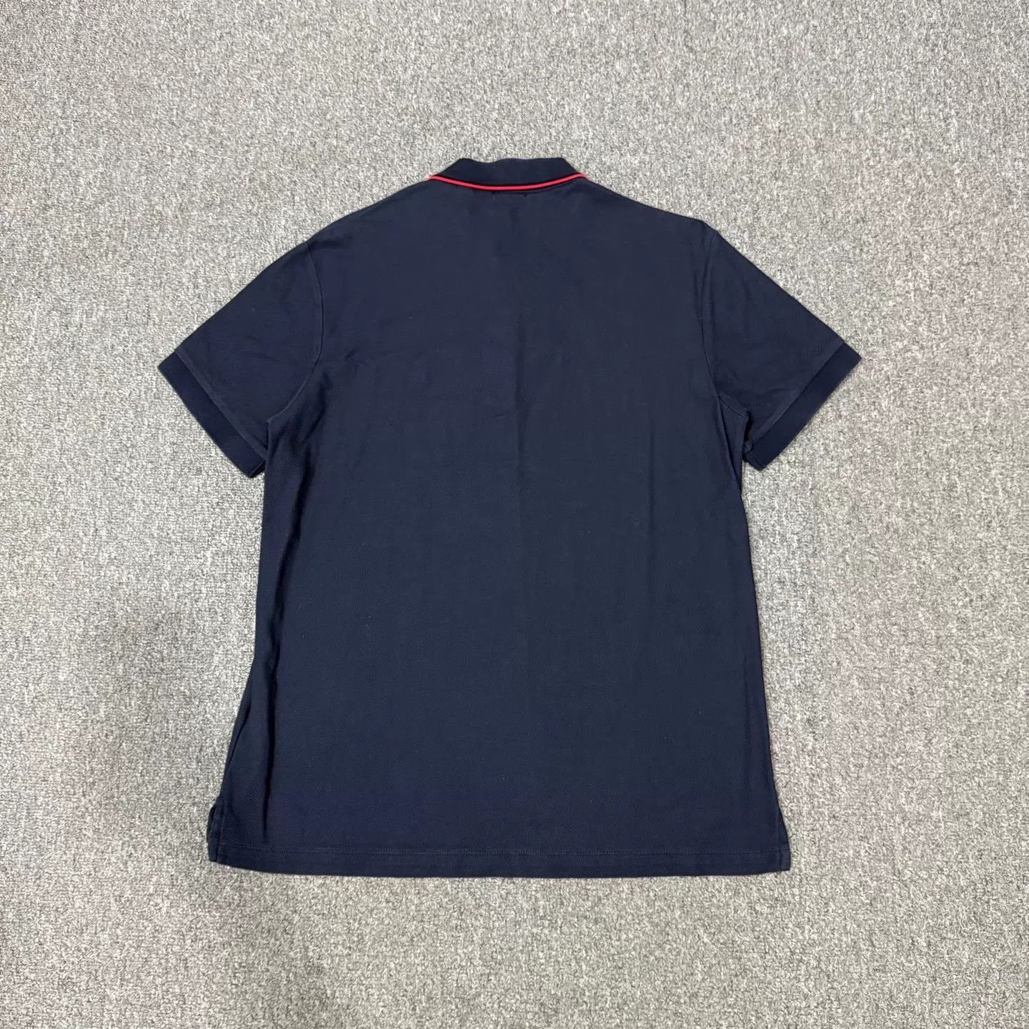 Burberry Blue Short-Sleeve Polo Shirt Size M Size US M / EU 48-50 / 2 - 2 Thumbnail