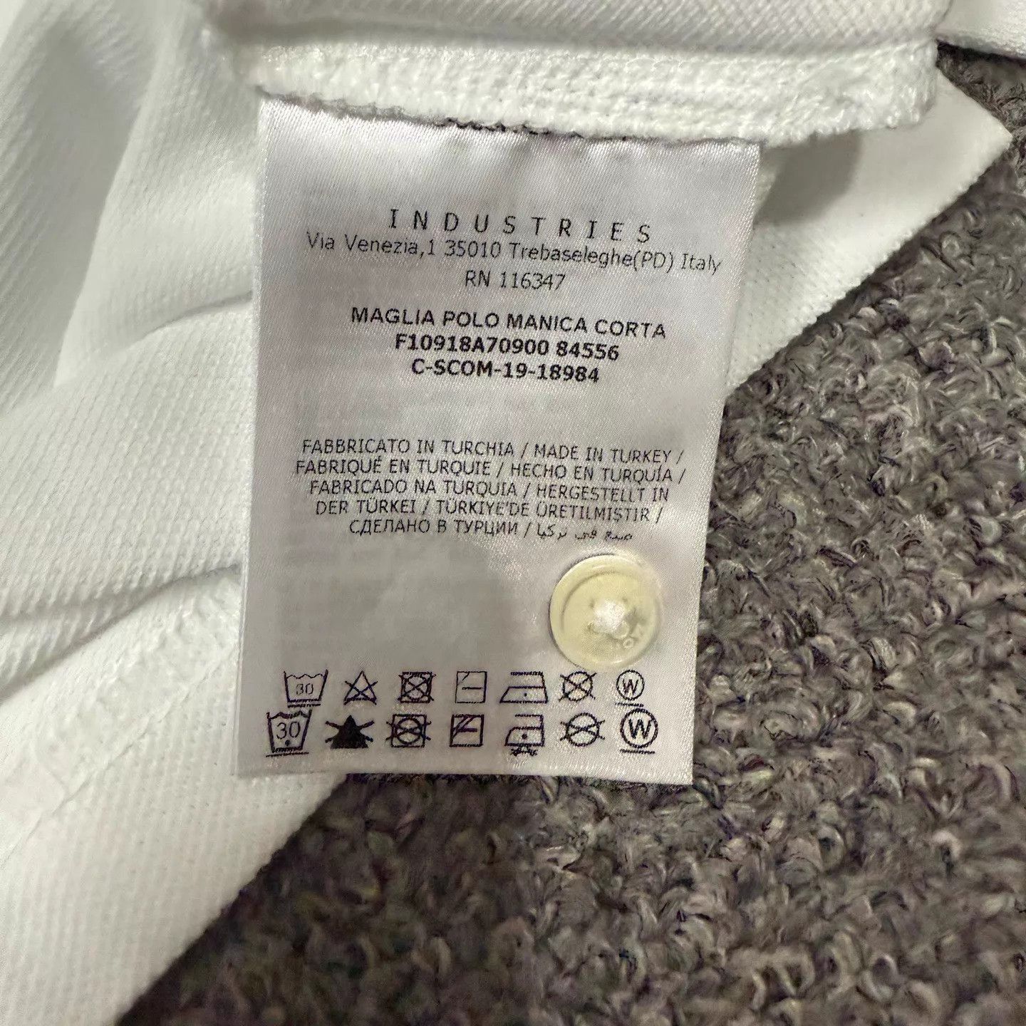 Moncler White Short-Sleeve Polo Shirt Size US XXL / EU 58 / 5 - 4 Thumbnail