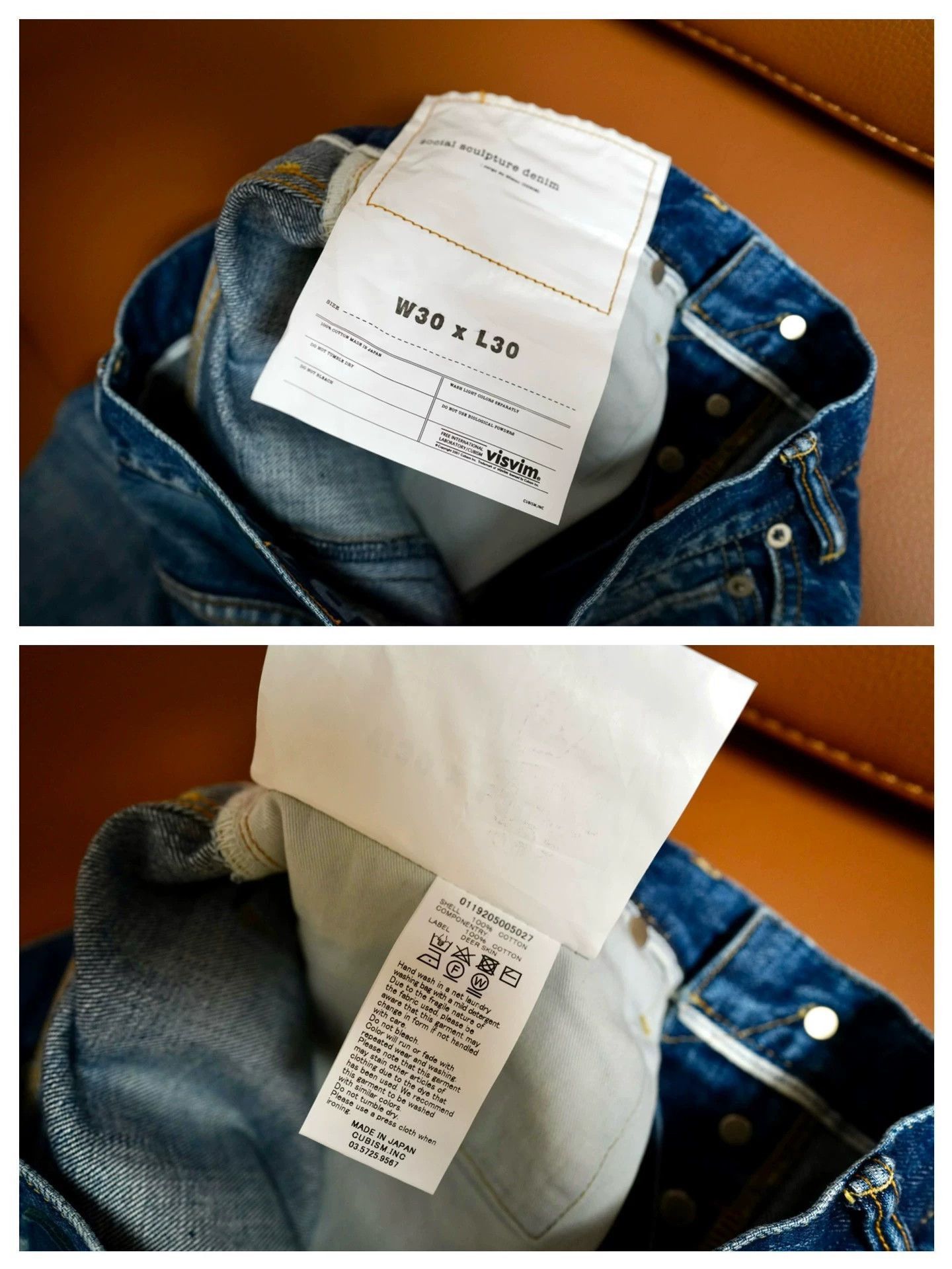 Visvim Blue Denim Pants Size 30 Size US 30 / EU 46 - 6 Thumbnail