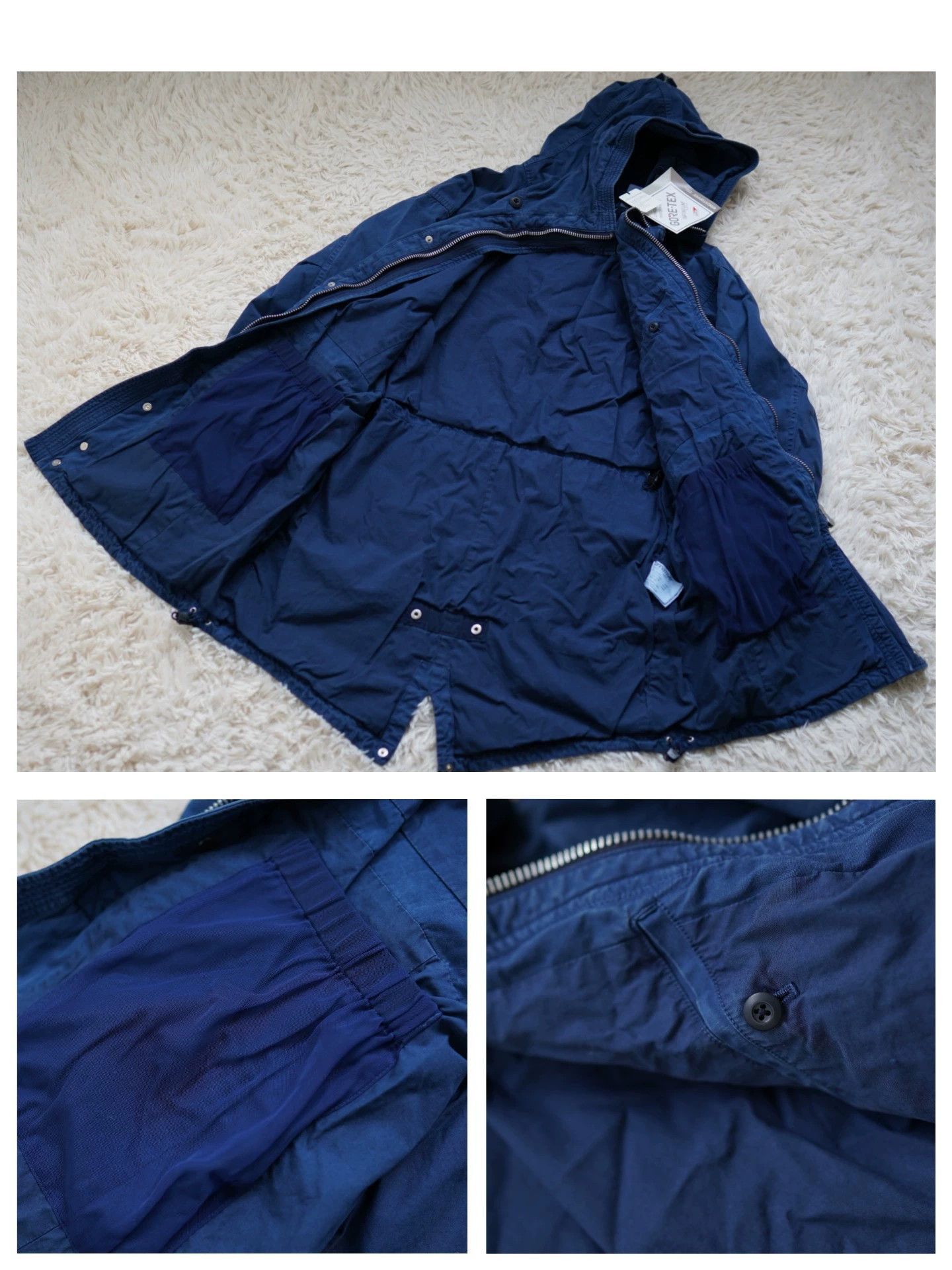 Nonnative Blue Hooded Light Jacket with Zip and Pockets Size US M / EU 48-50 / 2 - 4 Thumbnail