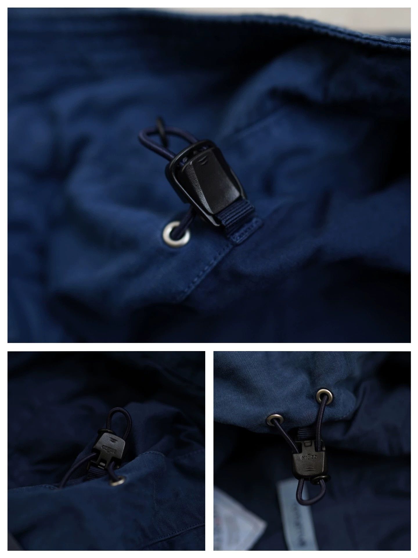 Nonnative Blue Hooded Light Jacket with Zip and Pockets Size US M / EU 48-50 / 2 - 9 Thumbnail