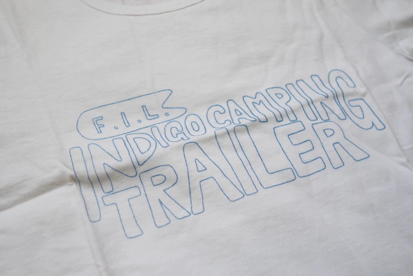 Visvim Indigo Camping Print Short Sleeve Tee Size US M / EU 48-50 / 2 - 3 Thumbnail
