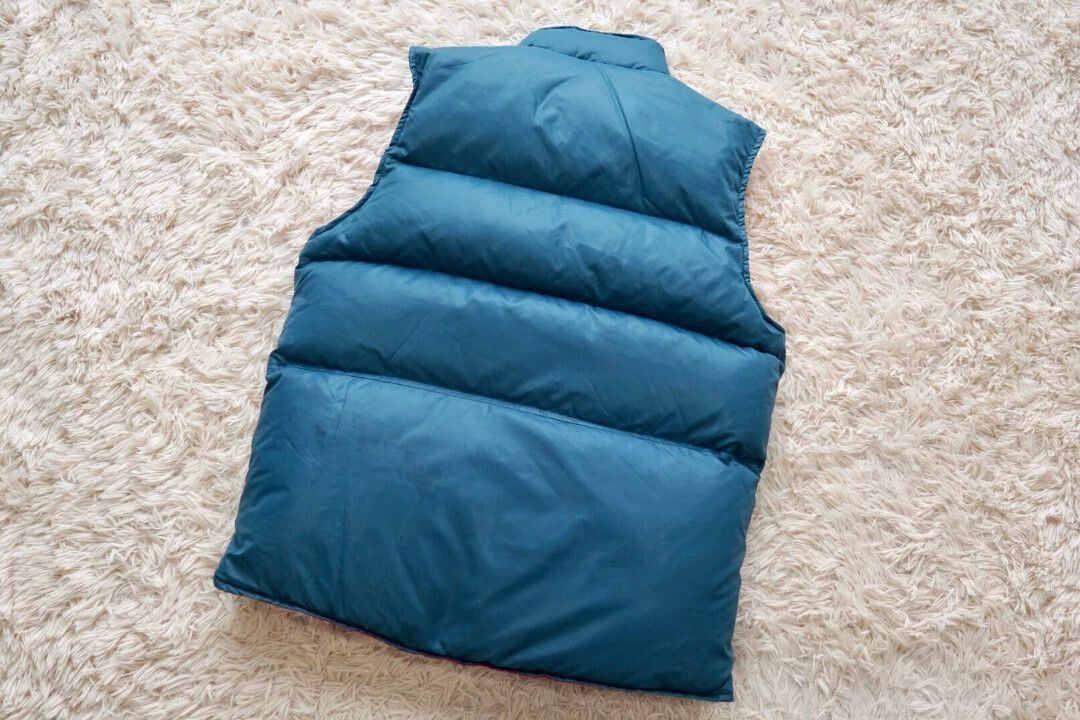 Wtaps Blue Puffer Vest with Button Closure - Size M Size US M / EU 48-50 / 2 - 2 Thumbnail