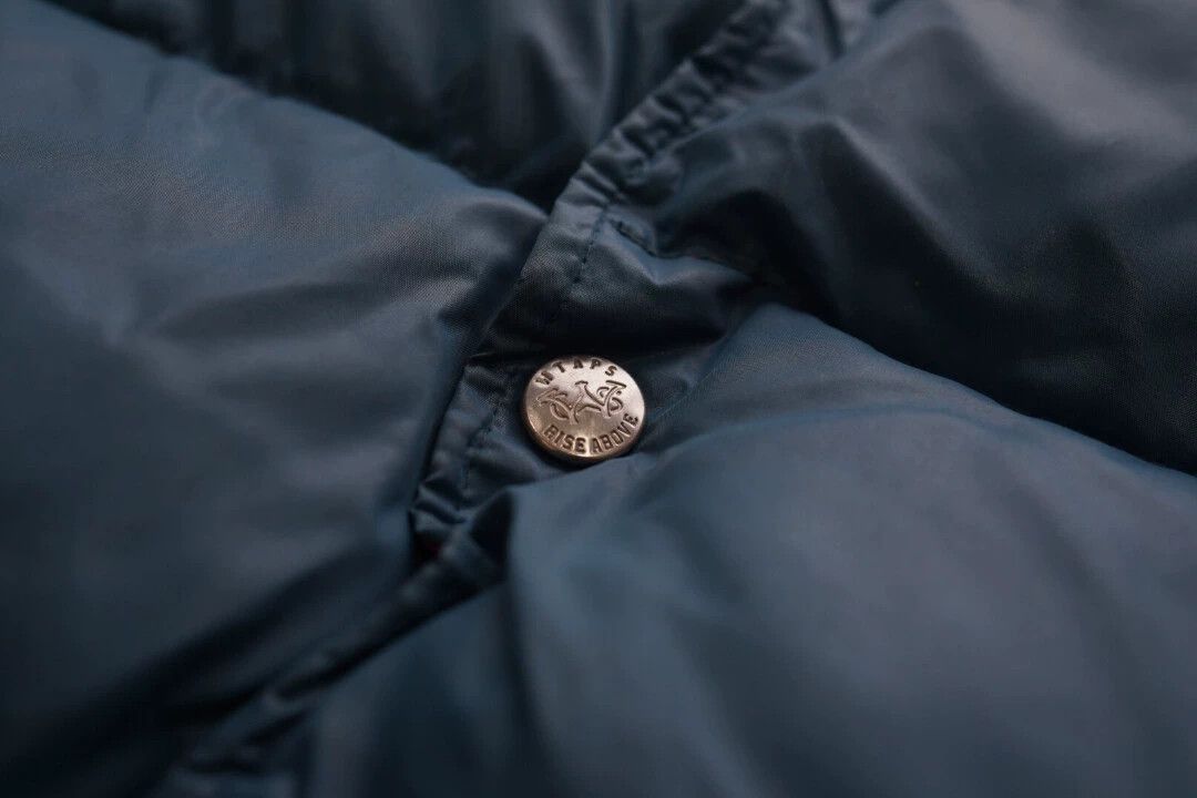 Wtaps Blue Puffer Vest with Button Closure - Size M Size US M / EU 48-50 / 2 - 7 Thumbnail