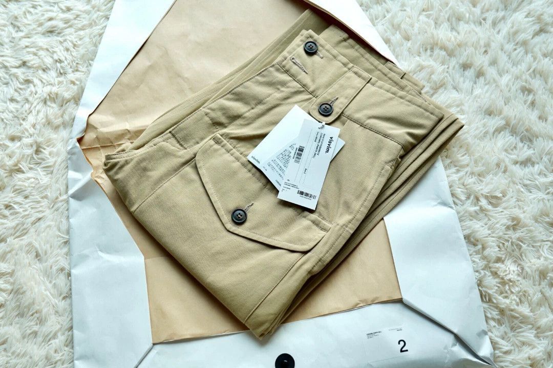 Visvim Beige Casual Pants with Button Pockets - Size 32 Size US 32 / EU 48 - 2 Thumbnail