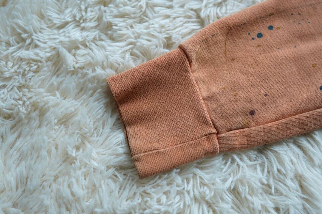 Visvim Orange Splatter Print Long Sleeve Sweatshirt Size US M / EU 48-50 / 2 - 3 Thumbnail