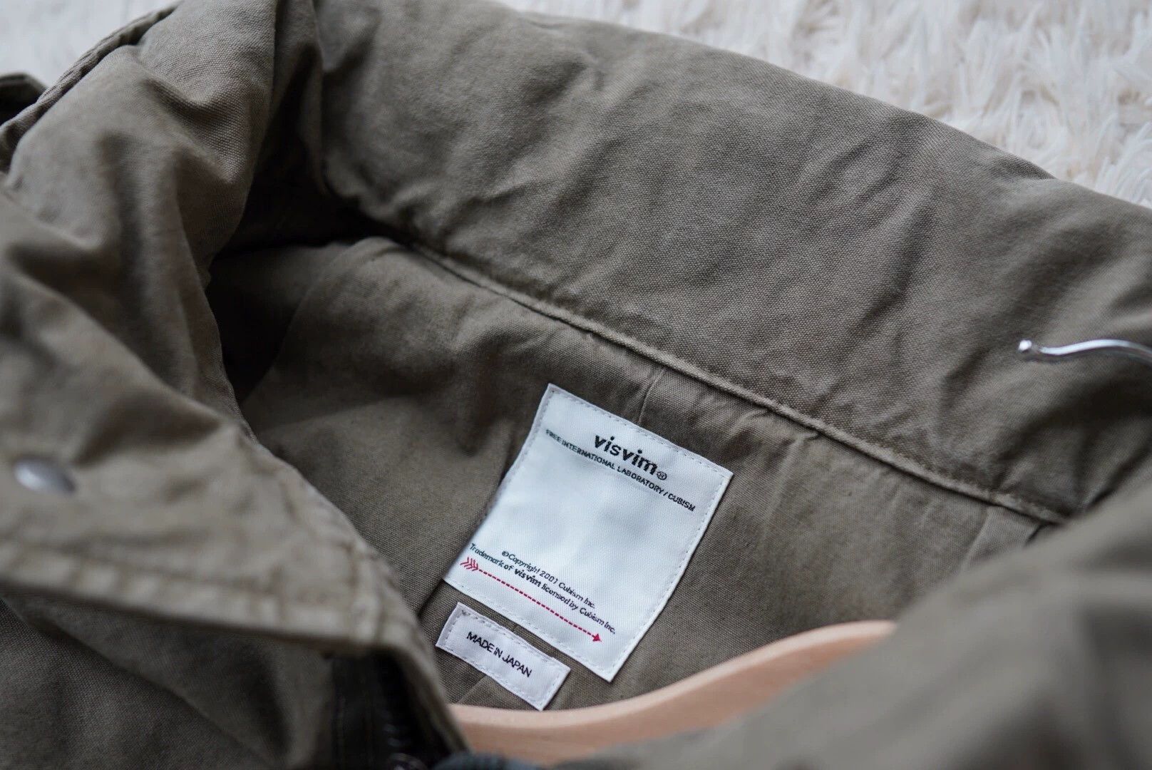 Visvim Beige Utility Jacket with Pockets - Size S Size US S / EU 44-46 / 1 - 3 Thumbnail