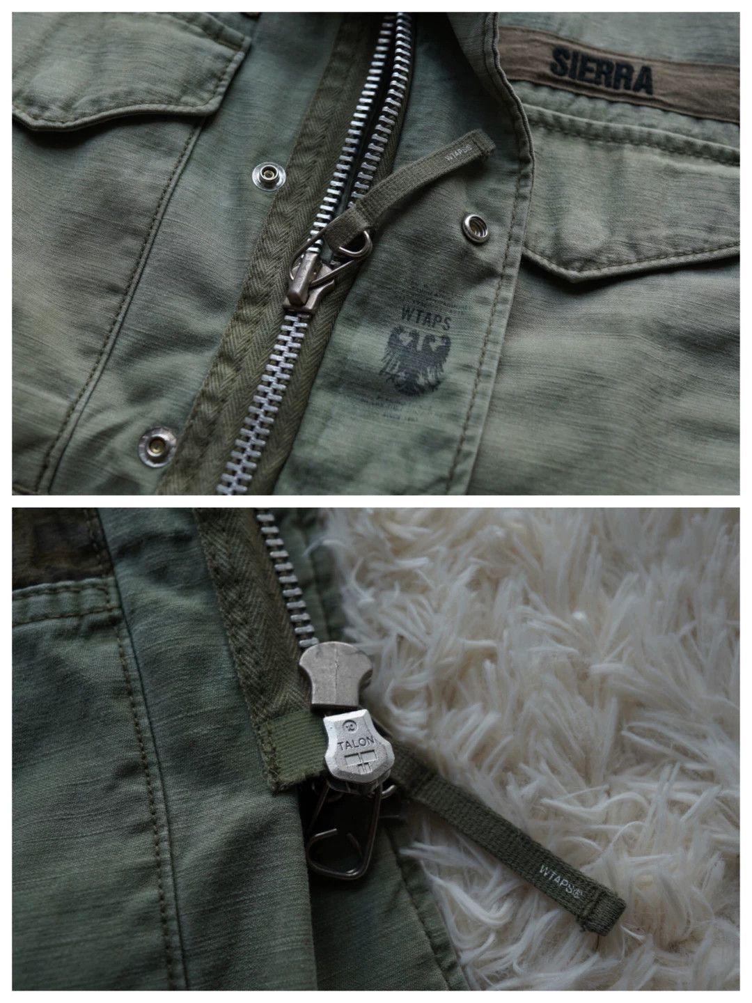 Wtaps Green Utility Jacket with Multiple Pockets - Size S Size US S / EU 44-46 / 1 - 6 Thumbnail