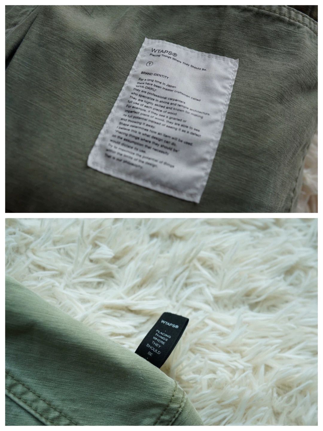 Wtaps Green Utility Jacket with Multiple Pockets - Size S Size US S / EU 44-46 / 1 - 9 Thumbnail