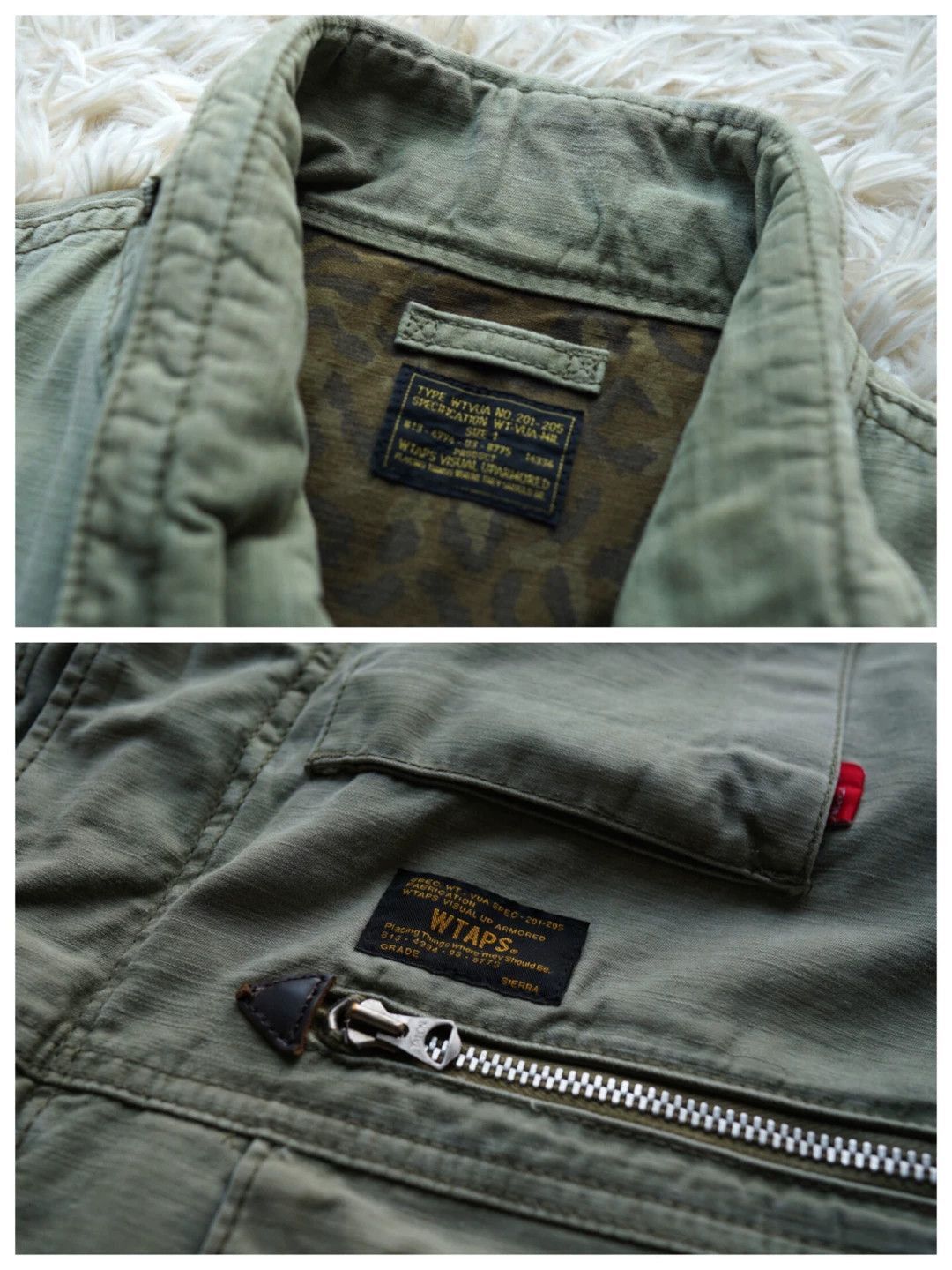 Wtaps Green Utility Jacket with Multiple Pockets - Size S Size US S / EU 44-46 / 1 - 5 Thumbnail
