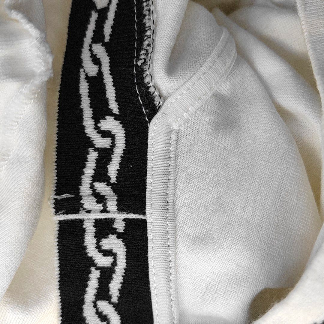 Louis Vuitton Louis Vuitton Chain Print T-Shirt White Size M Size US M / EU 48-50 / 2 - 6 Thumbnail