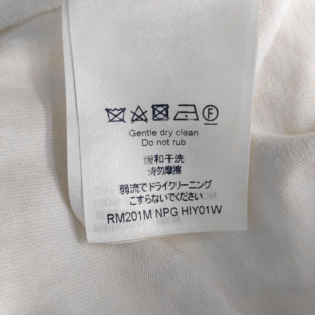 Louis Vuitton Louis Vuitton Chain Print T-Shirt White Size M Size US M / EU 48-50 / 2 - 4 Thumbnail