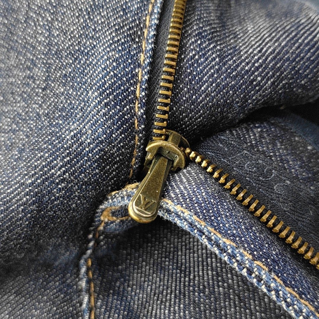 Louis Vuitton Louis Vuitton Dark Blue Jeans Size 38 Size 27" / US 4 / IT 40 - 8 Thumbnail