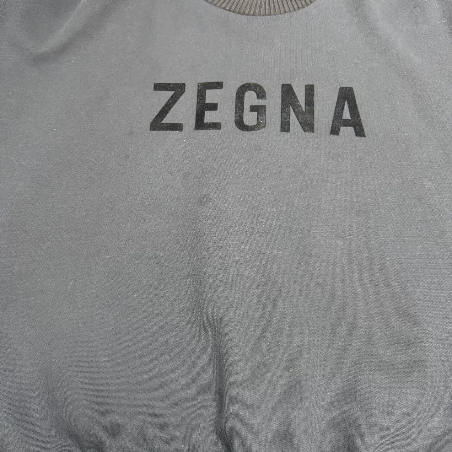 Ermenegildo Zegna × Fear of God Fear of God x Ermenegildo Zegna Logo Sweatshirt Size XL Size US XL / EU 56 / 4 - 3 Thumbnail