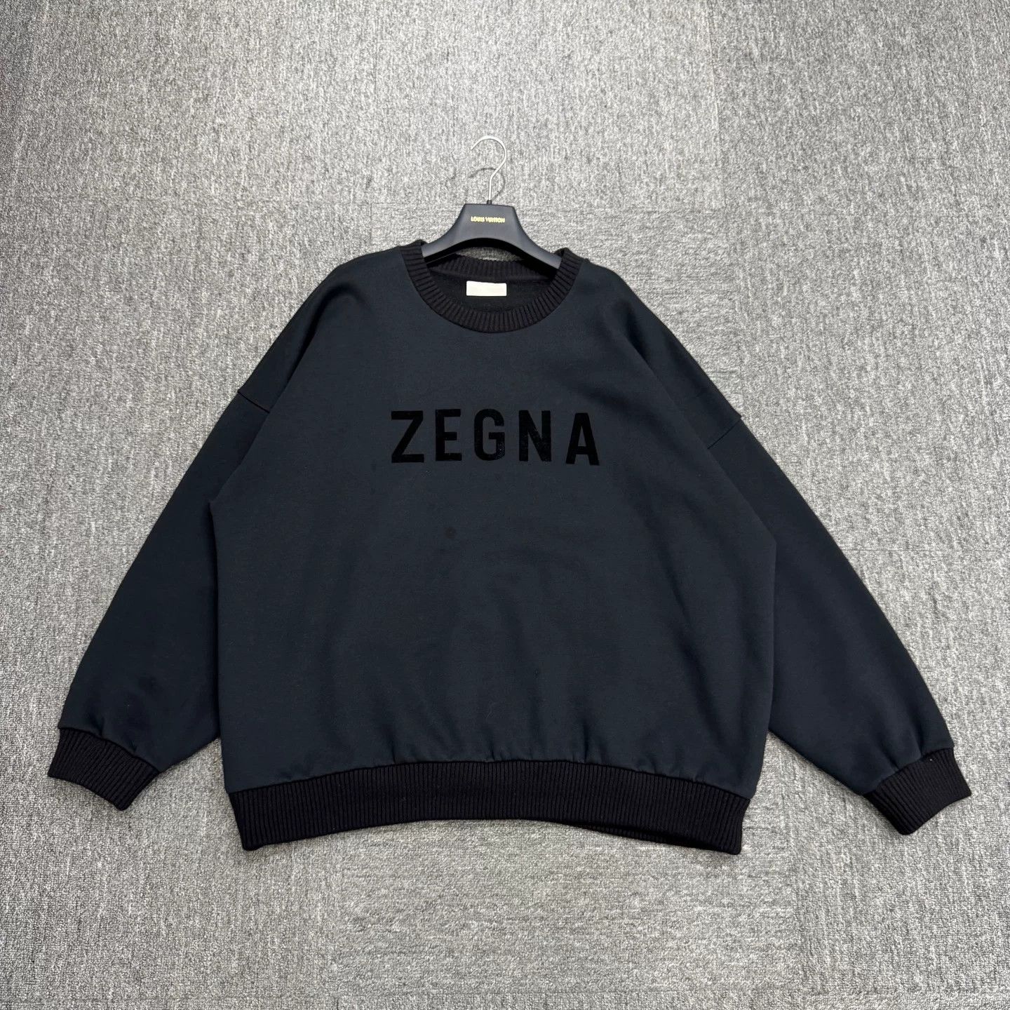 Ermenegildo Zegna × Fear of God Fear of God x Ermenegildo Zegna Logo Sweatshirt Size XL Size US XL / EU 56 / 4 - 2 Thumbnail