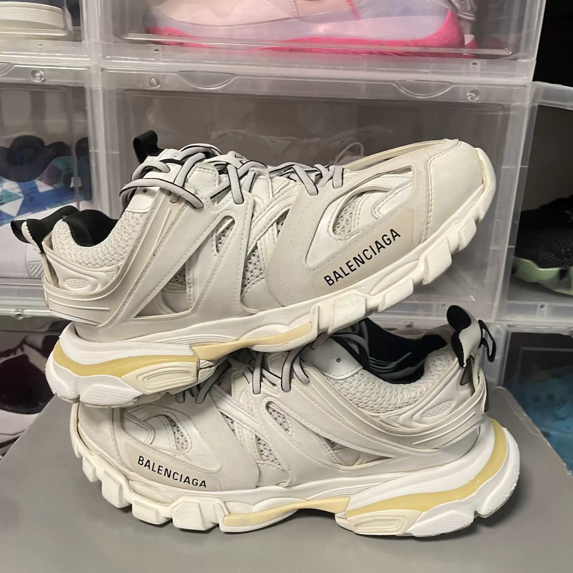 Balenciaga Balenciaga Track White Black Sneakers US 8 Size US 8 / EU 41 - 5 Thumbnail