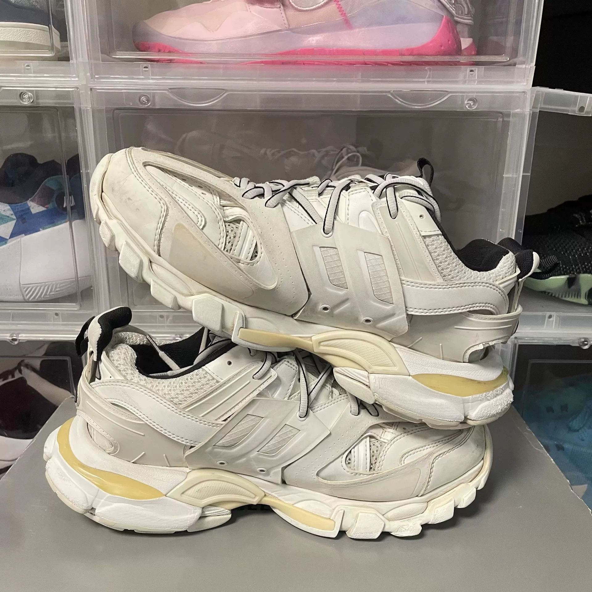 Balenciaga Balenciaga Track White Black Sneakers US 8 Size US 8 / EU 41 - 4 Thumbnail