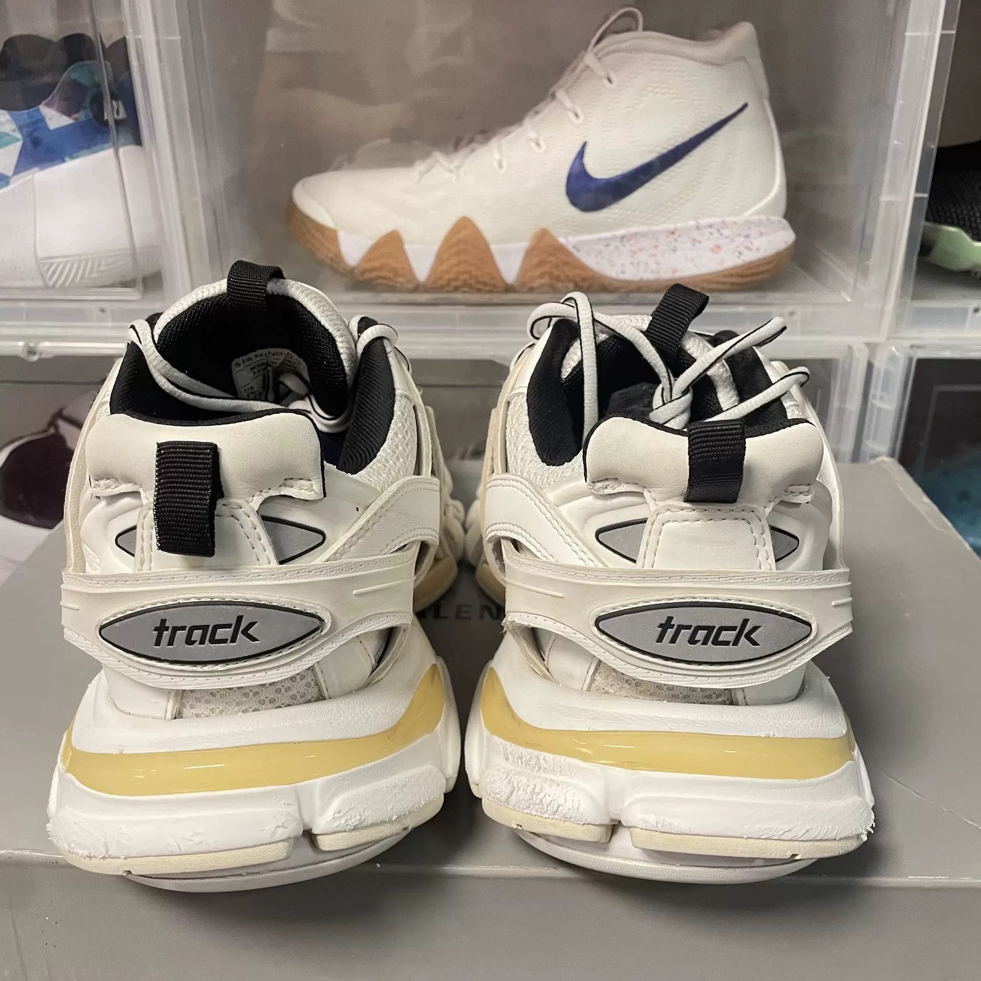 Balenciaga Balenciaga Track White Black Sneakers US 8 Size US 8 / EU 41 - 6 Thumbnail